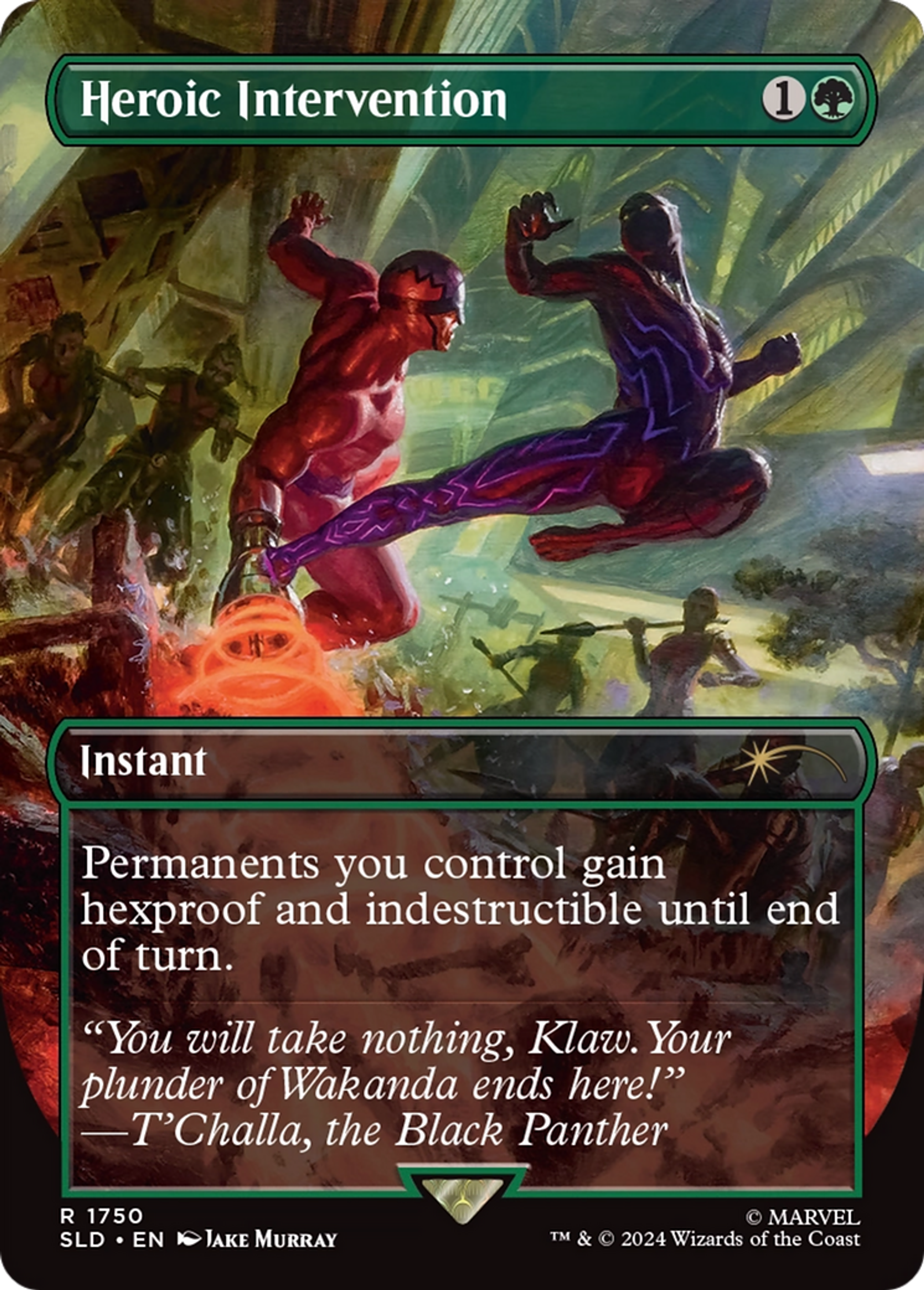 Heroic Intervention — Secret Lair Drop — Magic: The Gathering
