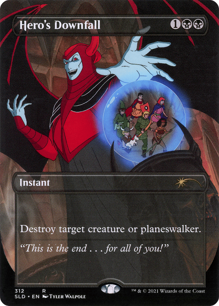 Hero's Downfall — Secret Lair Drop — Magic: The Gathering