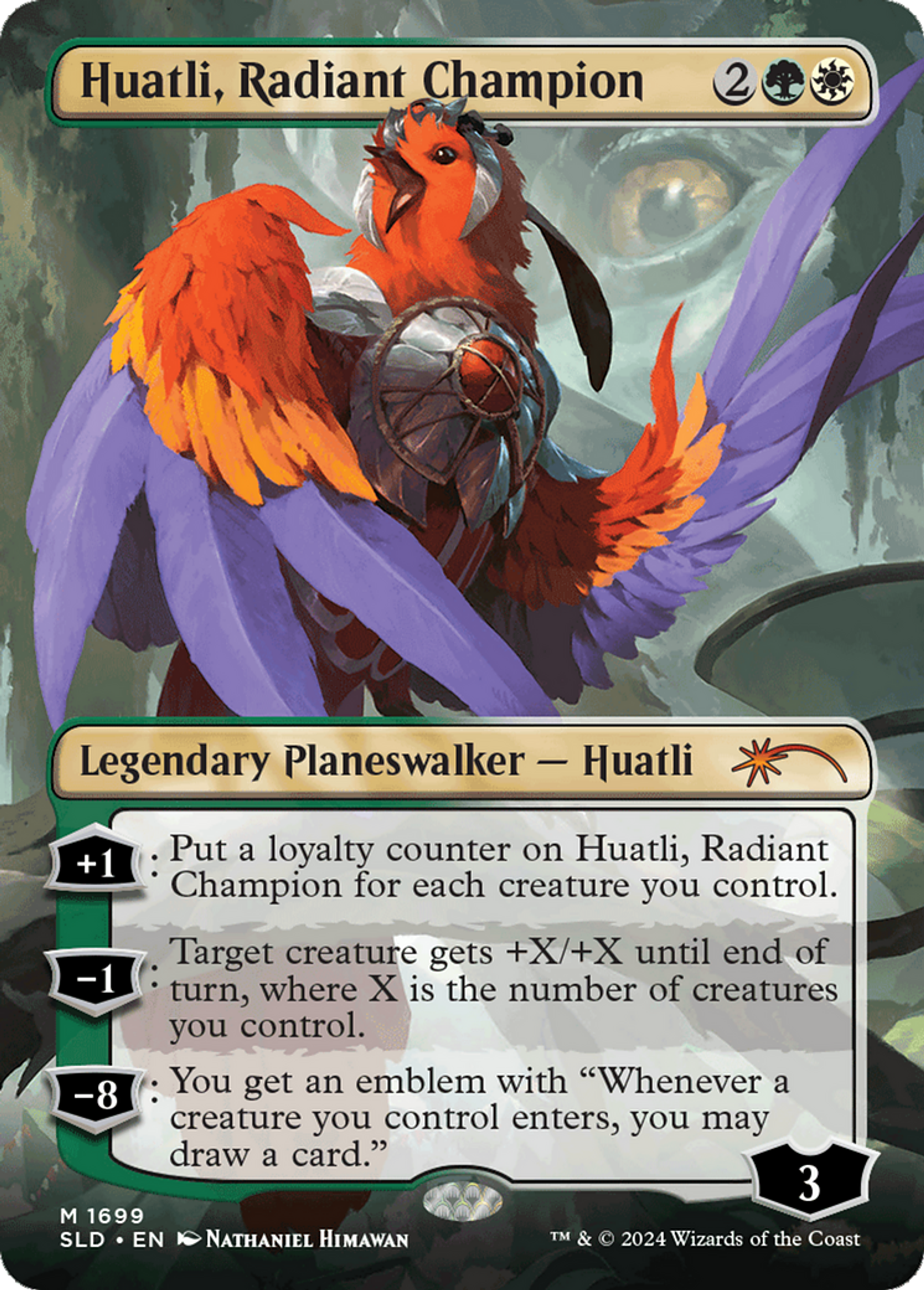 Huatli, Radiant Champion — Secret Lair Drop — Magic: The Gathering