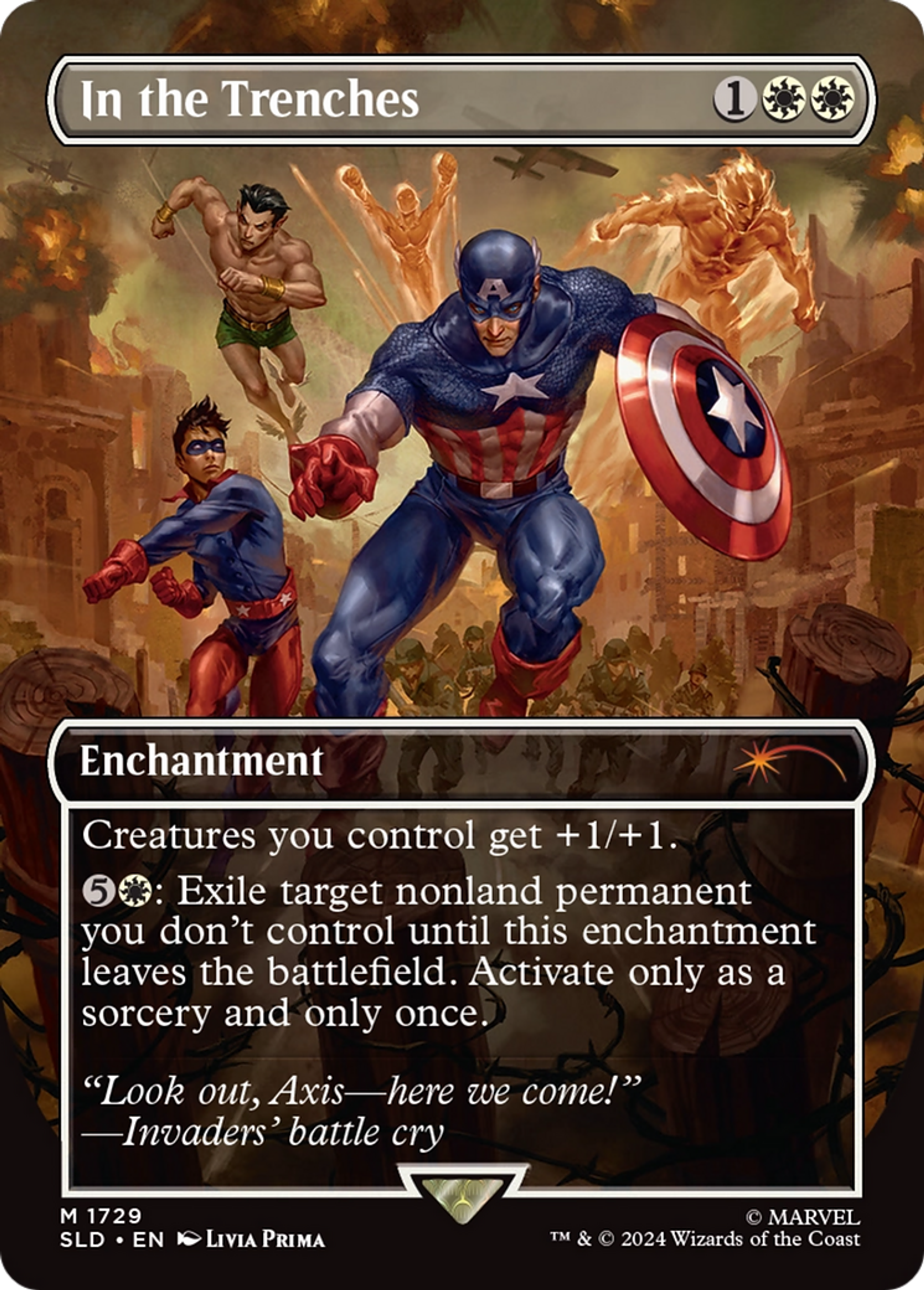 In the Trenches — Secret Lair Drop — Magic: The Gathering