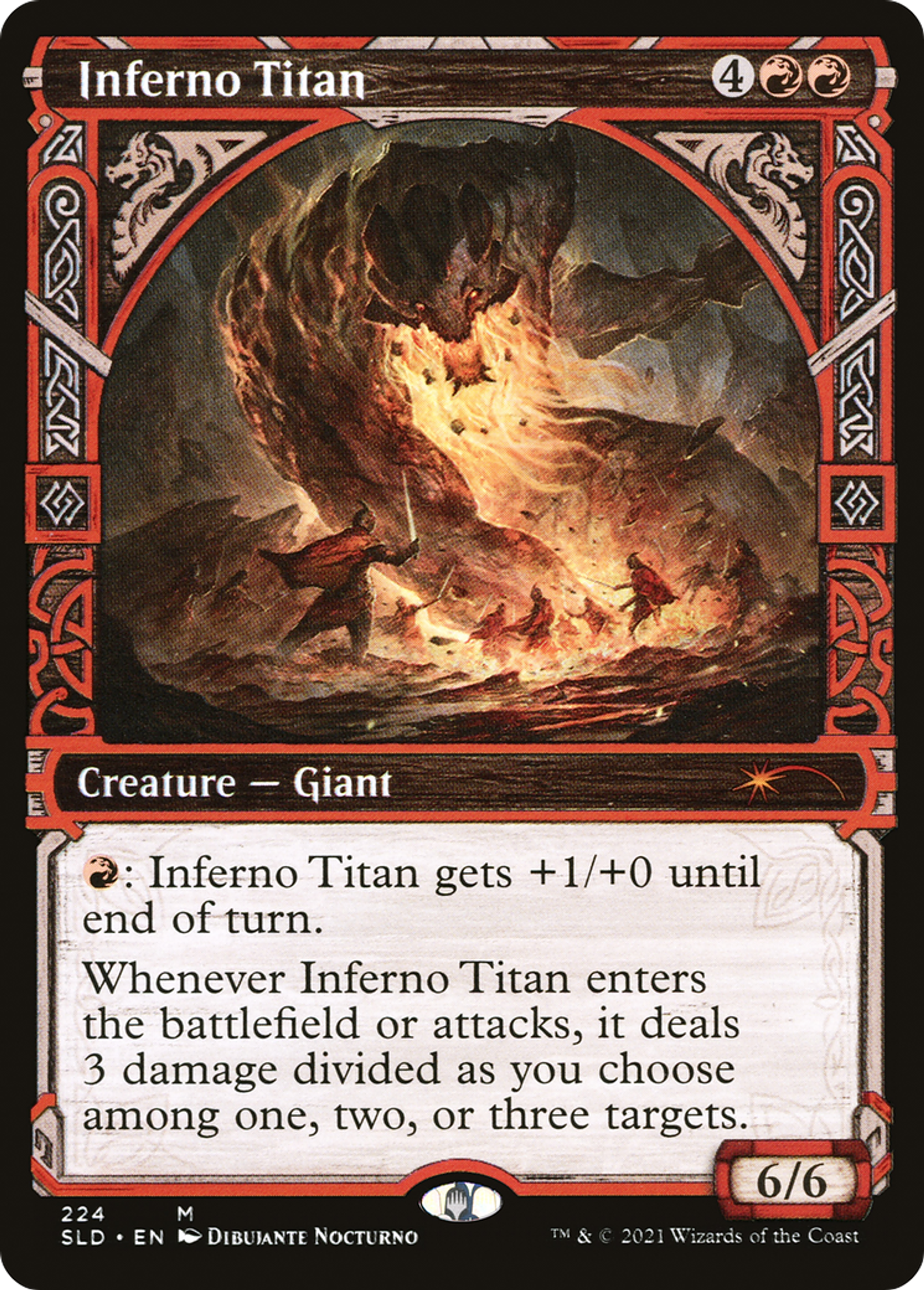 Titan de la fournaise — Secret Lair Drop — Magic: The Gathering