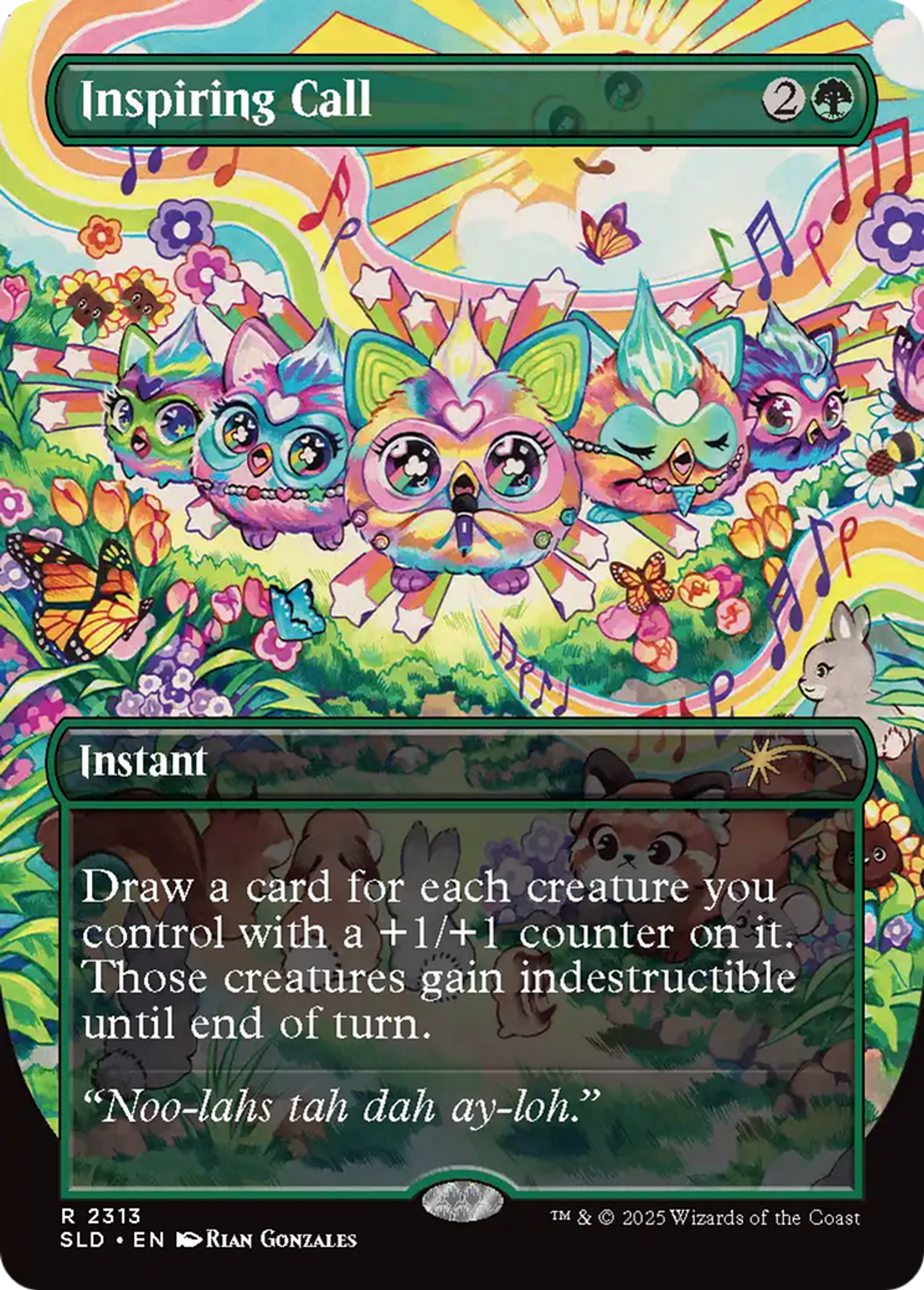 Inspiring Call — Secret Lair Drop — Magic: The Gathering