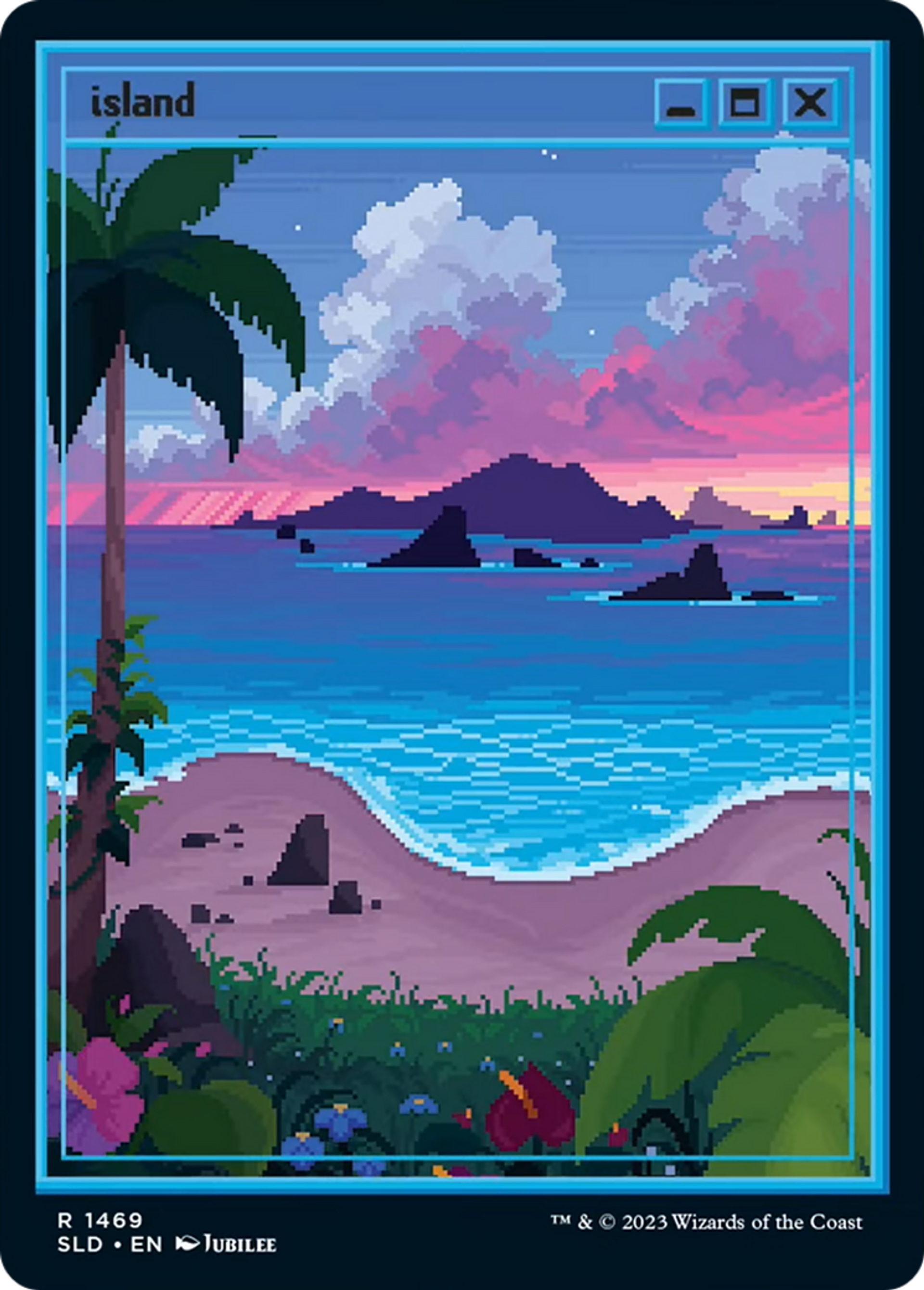 Island — Secret Lair Drop — Magic: The Gathering