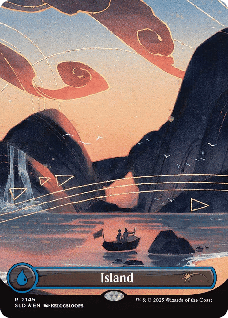 Island — Secret Lair Drop — Magic: The Gathering