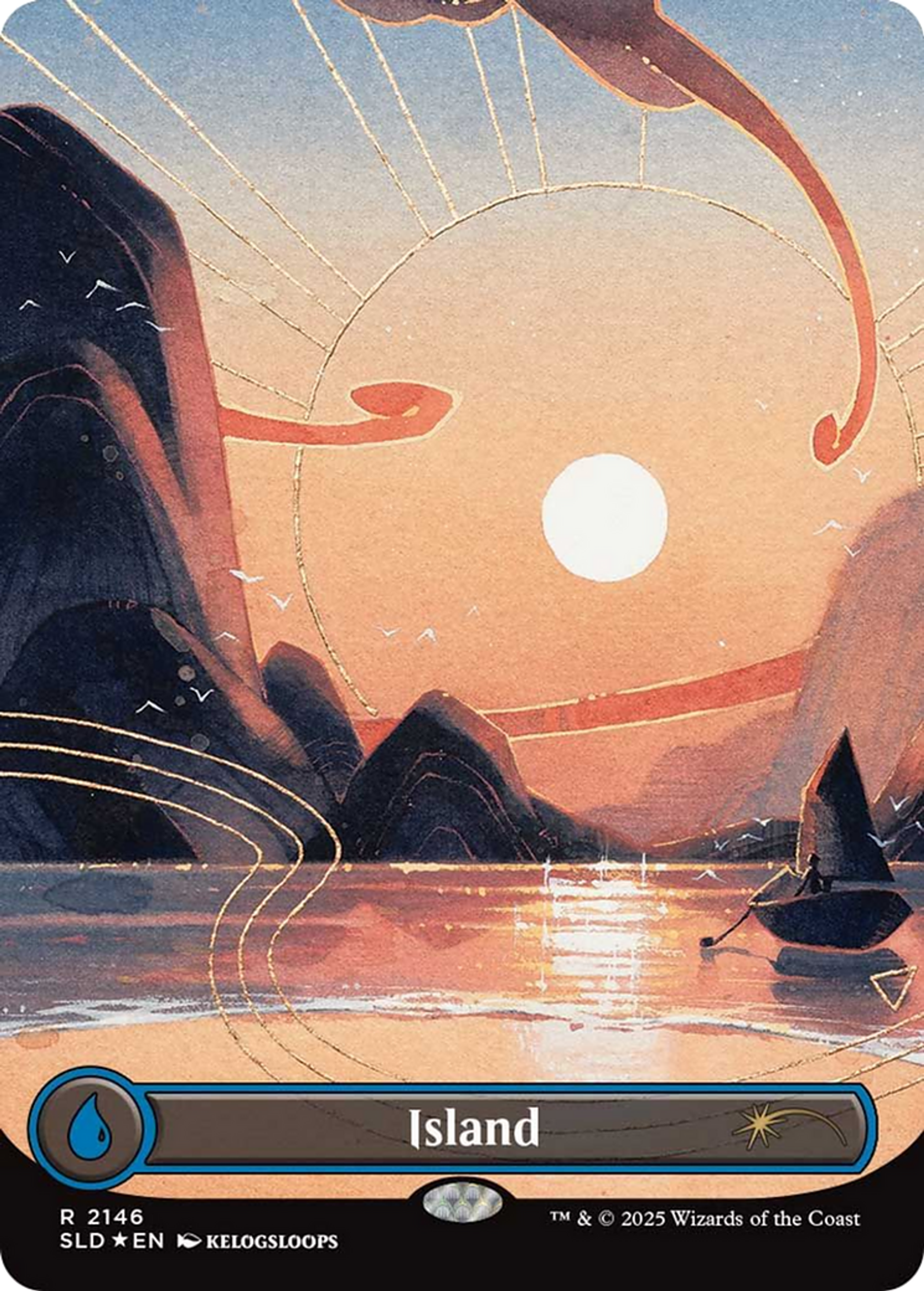 Island — Secret Lair Drop — Magic: The Gathering