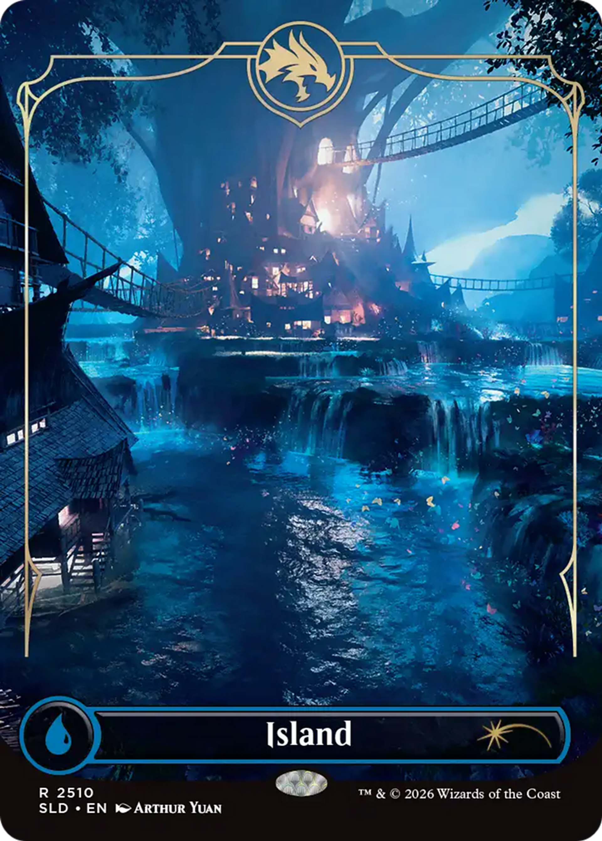 Island — Secret Lair Drop — Magic: The Gathering