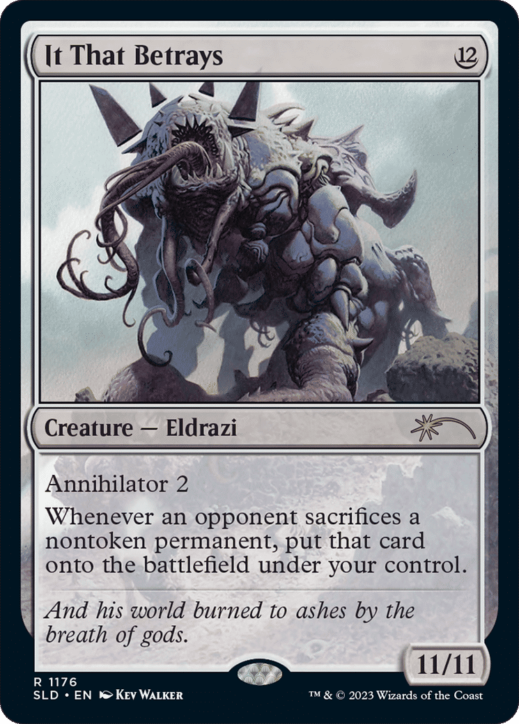 It That Betrays — Secret Lair Drop — Magic: The Gathering