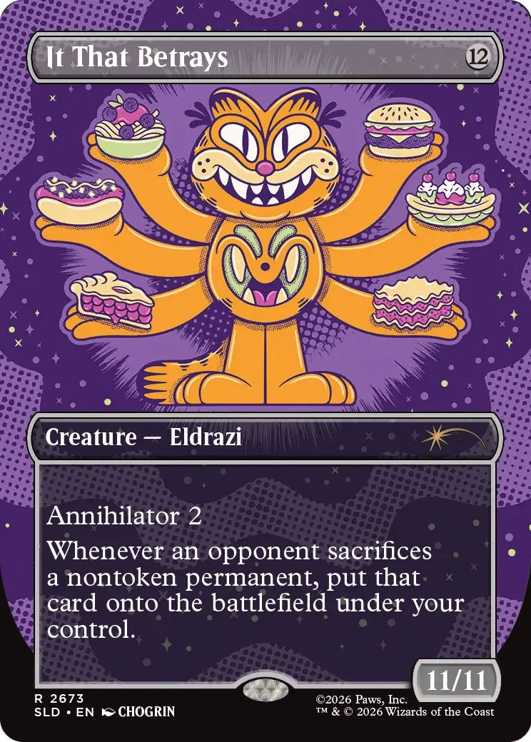 It That Betrays — Secret Lair Drop — Magic: The Gathering