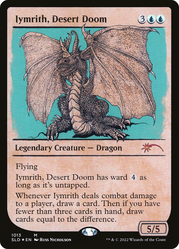 Iymrith, Desert Doom — Secret Lair Drop — Magic: The Gathering