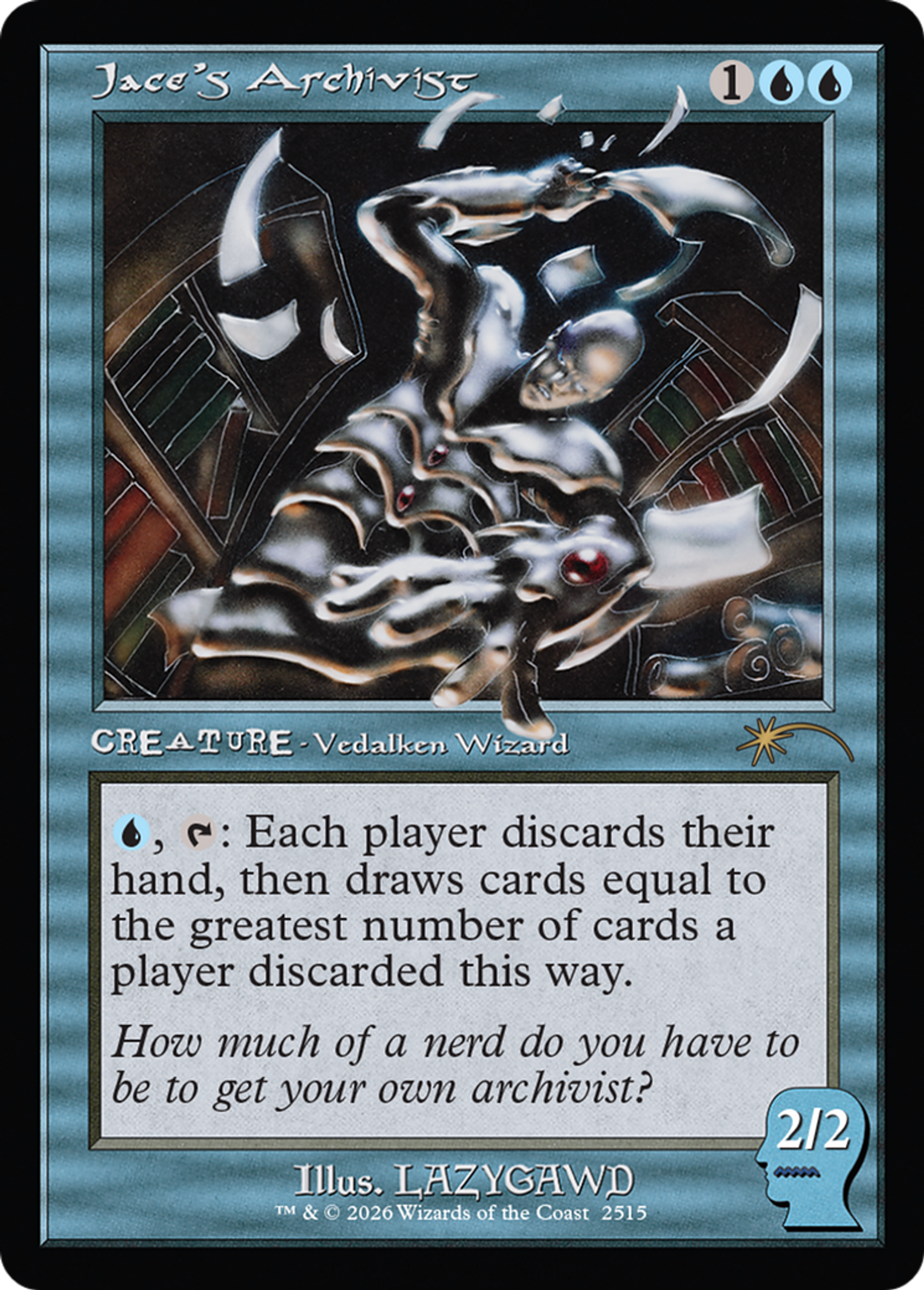 Jace's Archivist — Secret Lair Drop — Magic: The Gathering