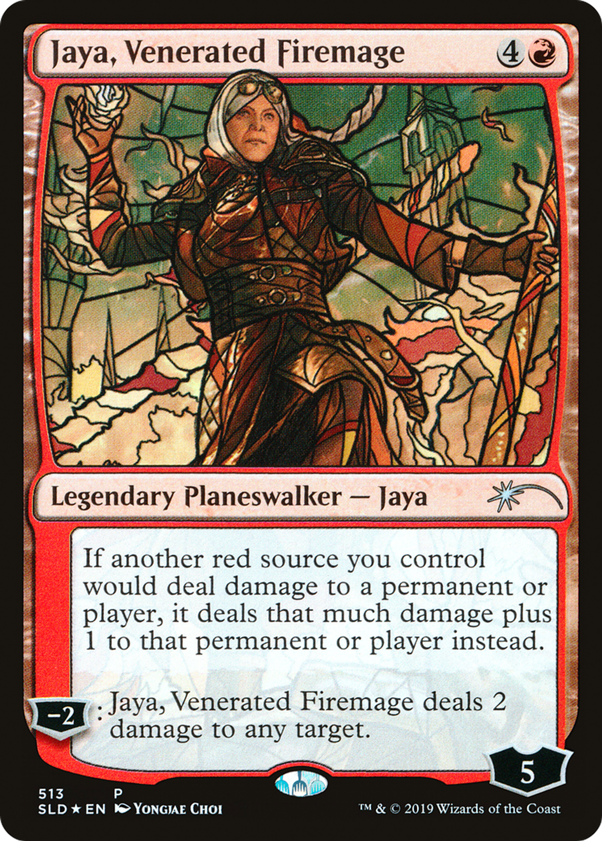 Jaya, mage du feu vénérée — Secret Lair Drop — Magic: The Gathering