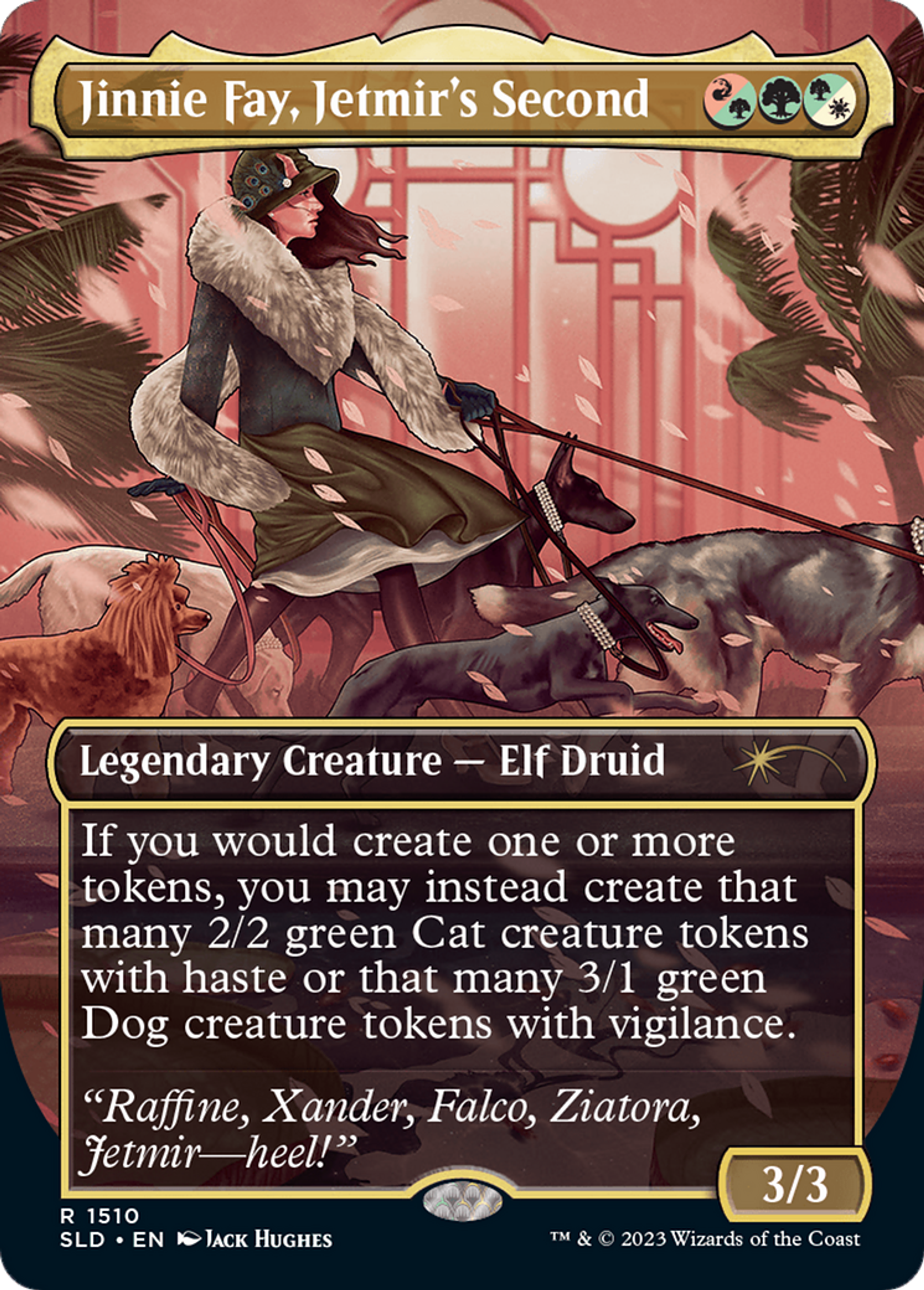 Jinnie Fay, Jetmir's Second — Secret Lair Drop — Magic: The Gathering