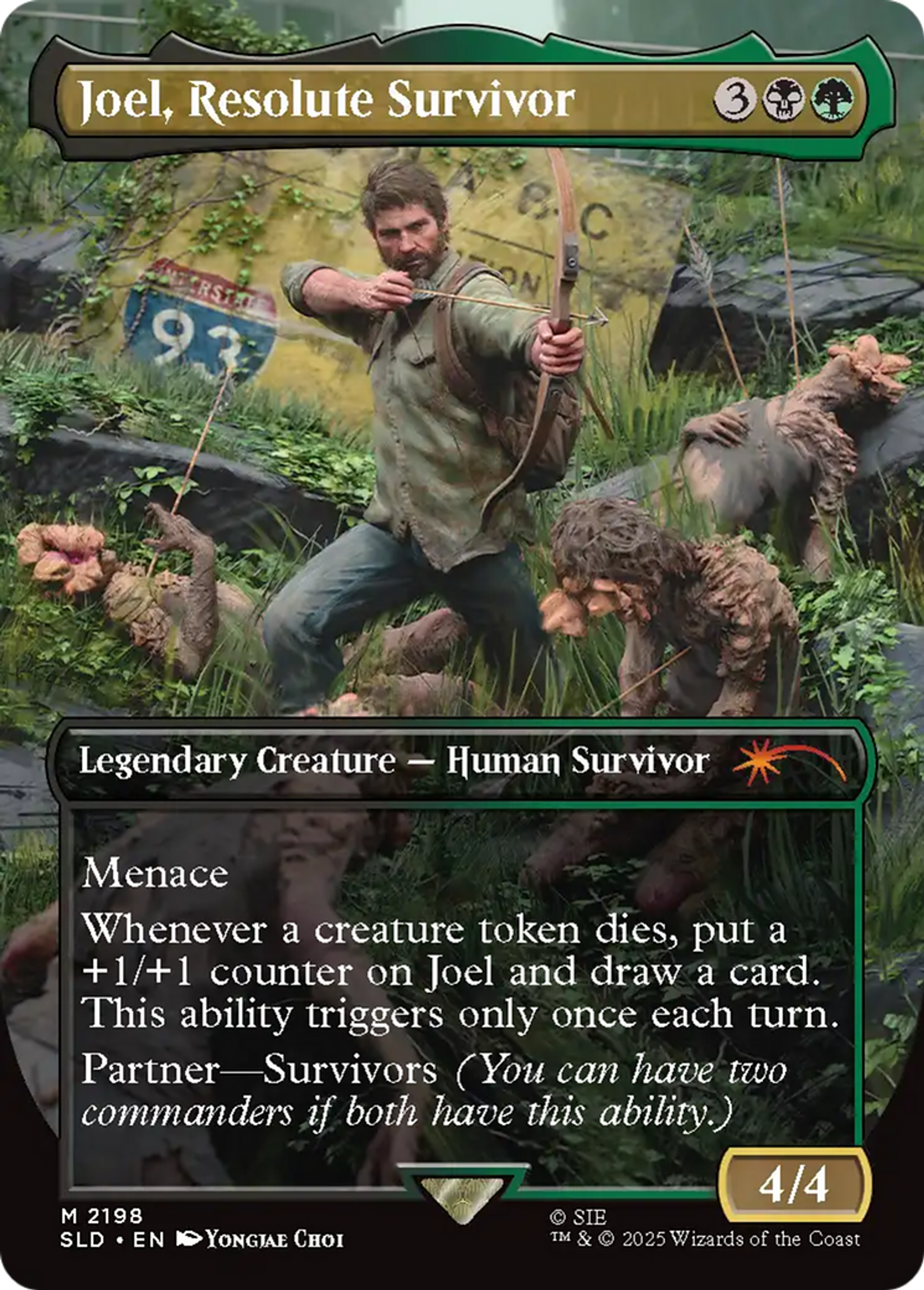 Joel, Resolute Survivor — Secret Lair Drop — Magic: The Gathering