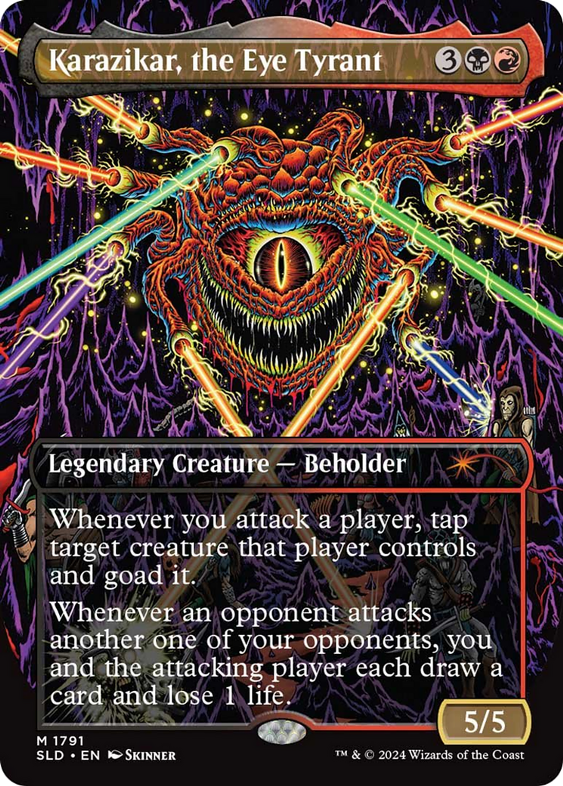 Karazikar, the Eye Tyrant — Secret Lair Drop — Magic: The Gathering