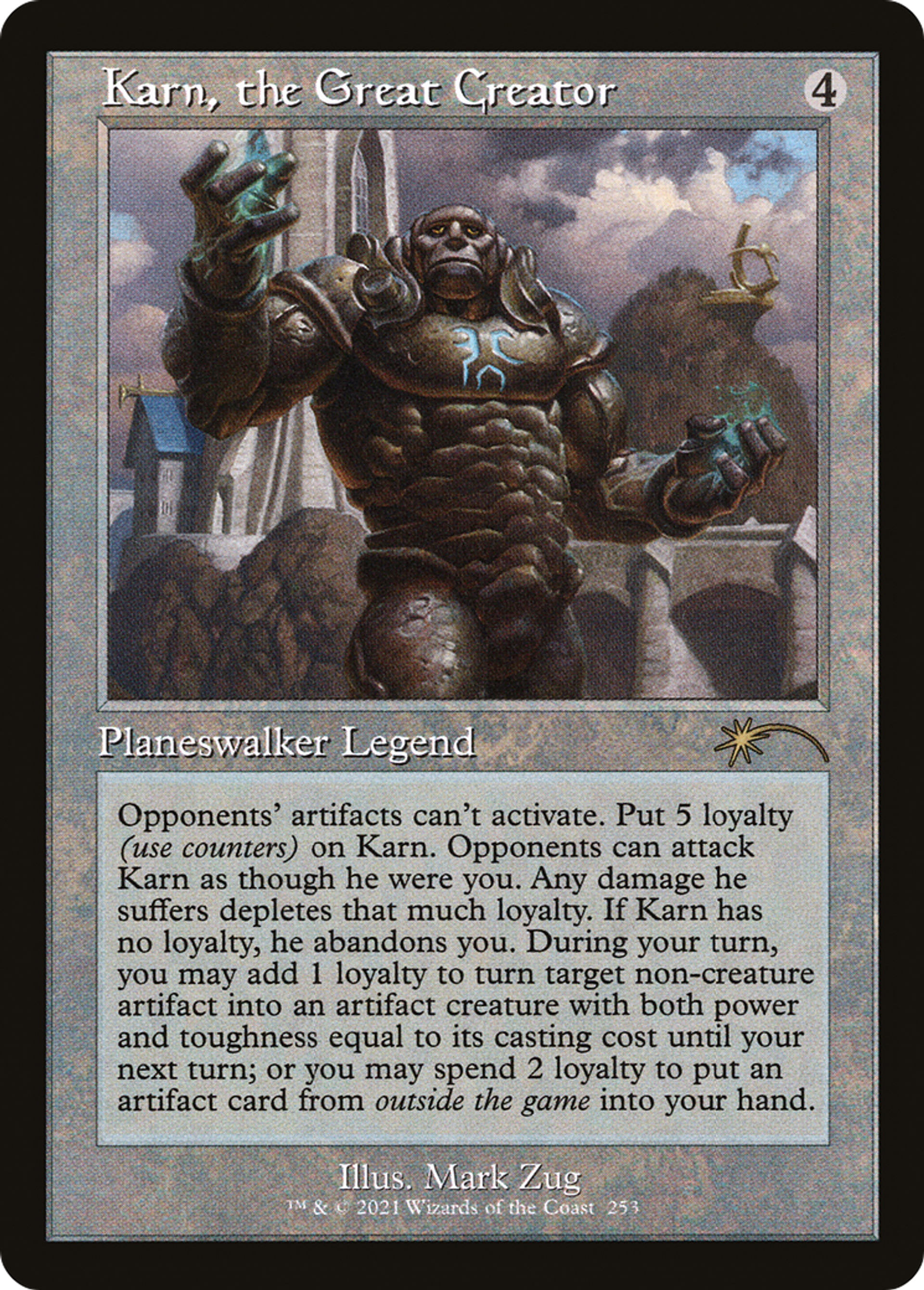 Karn, le grand créateur — Secret Lair Drop — Magic: The Gathering