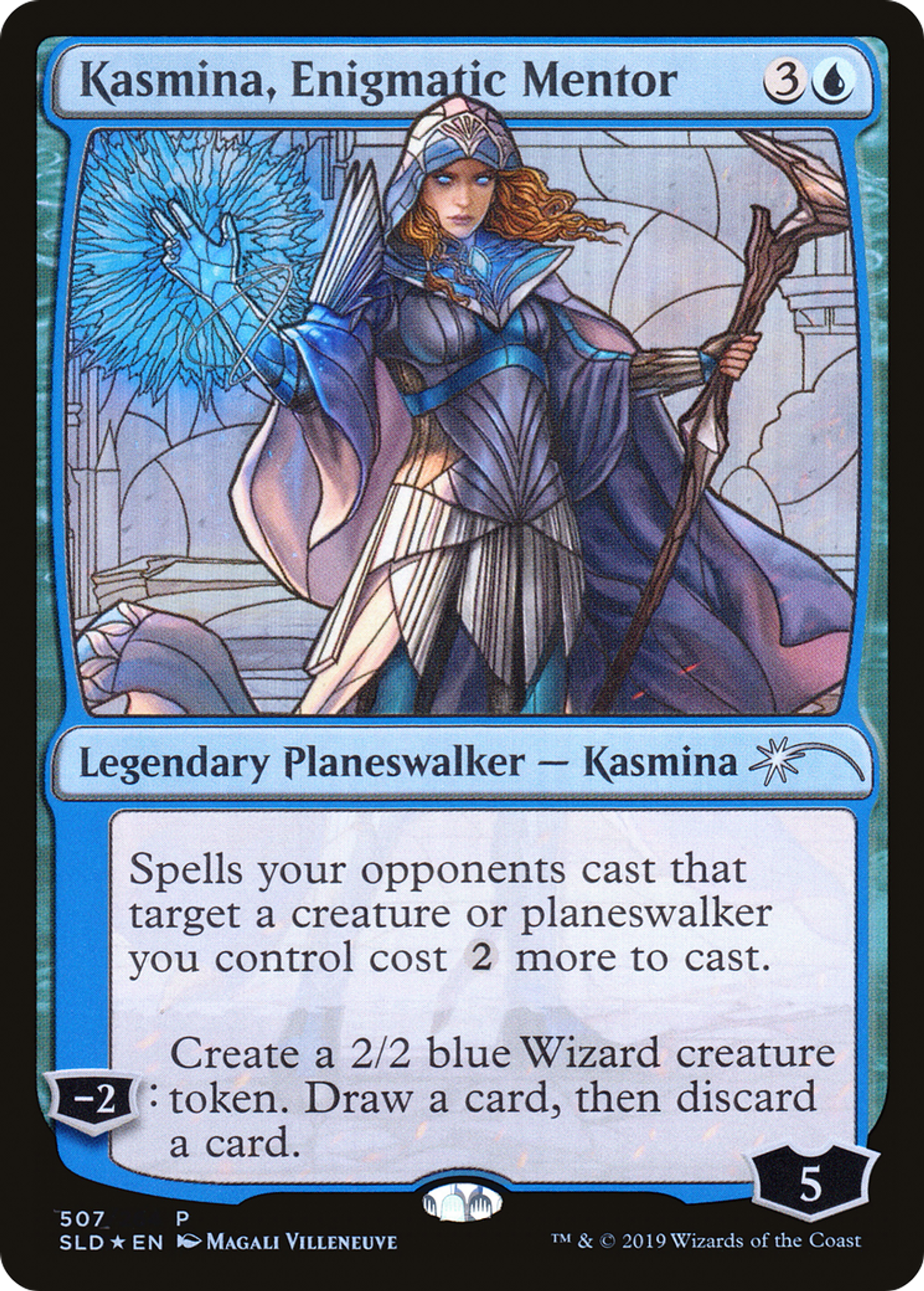 Kasmina, mentor énigmatique — Secret Lair Drop — Magic: The Gathering