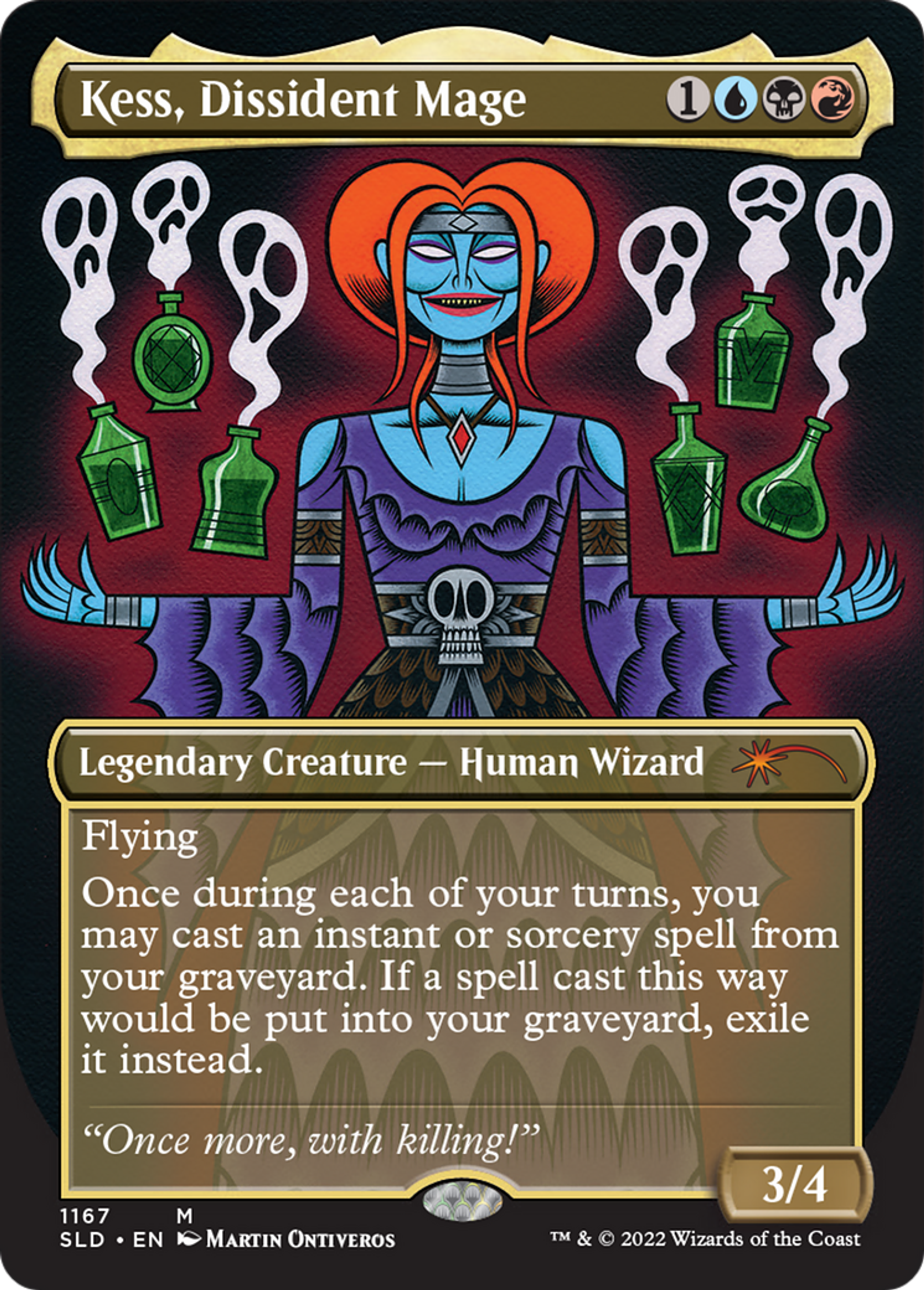 Kess, mage insoumise — Secret Lair Drop — Magic: The Gathering