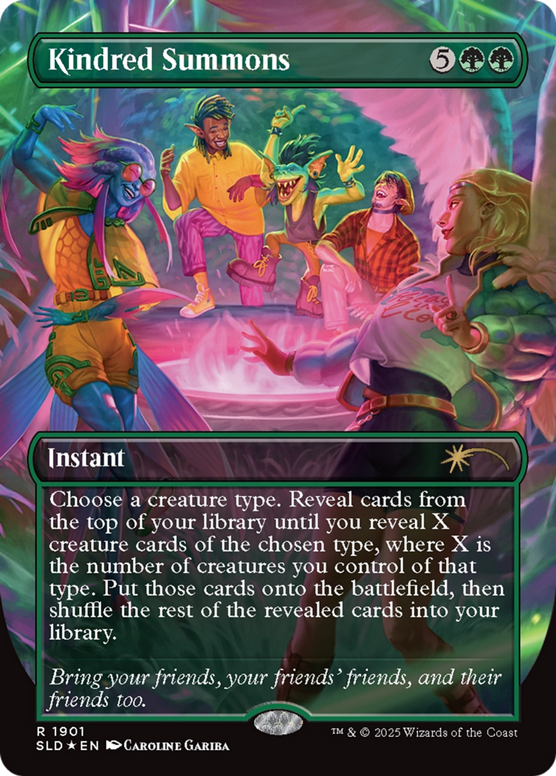 Kindred Summons — Secret Lair Drop — Magic: The Gathering