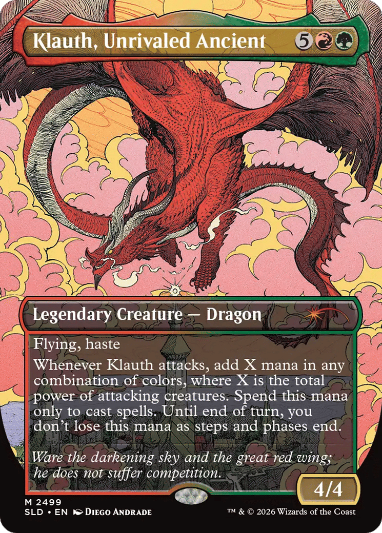 Klauth, Unrivaled Ancient — Secret Lair Drop — Magic: The Gathering