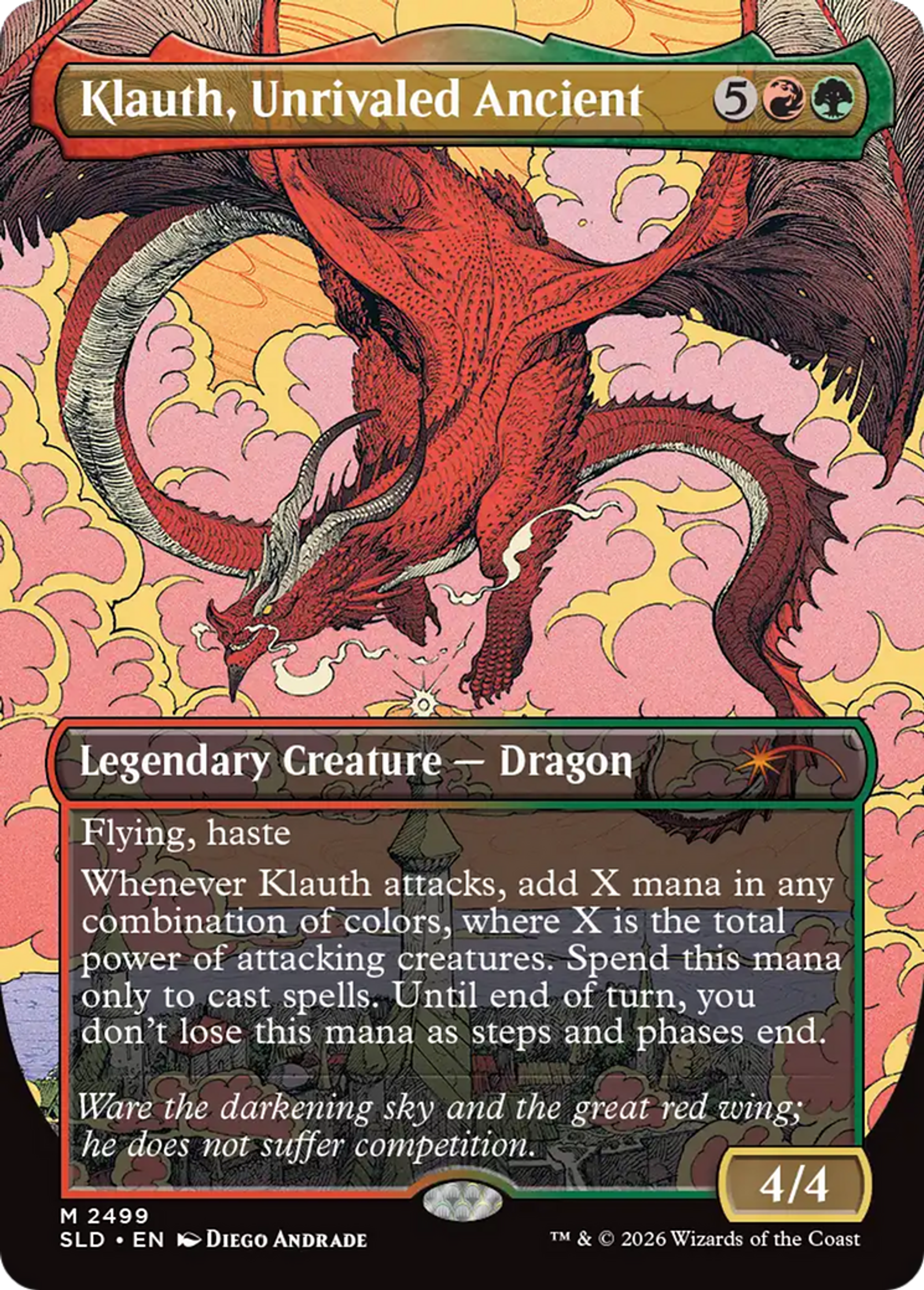 Klauth, Unrivaled Ancient — Secret Lair Drop — Magic: The Gathering