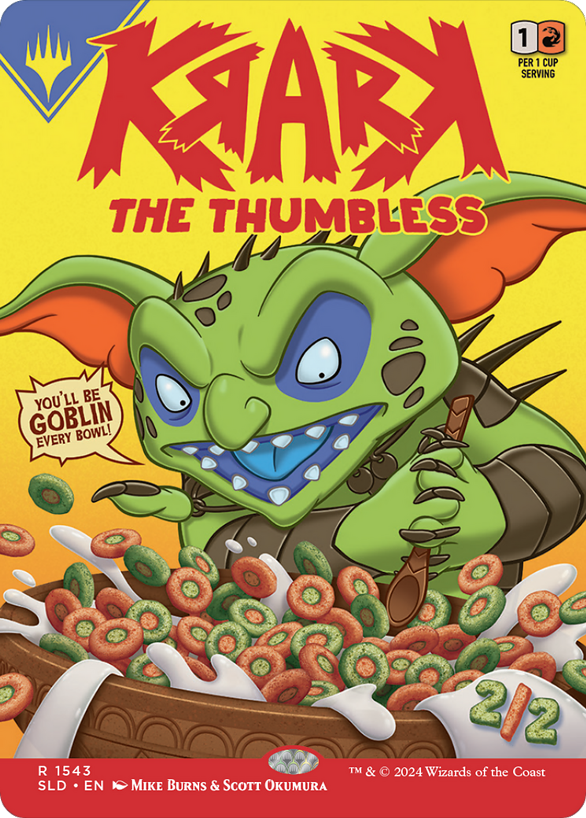 Krark, the Thumbless — Secret Lair Drop — Magic: The Gathering