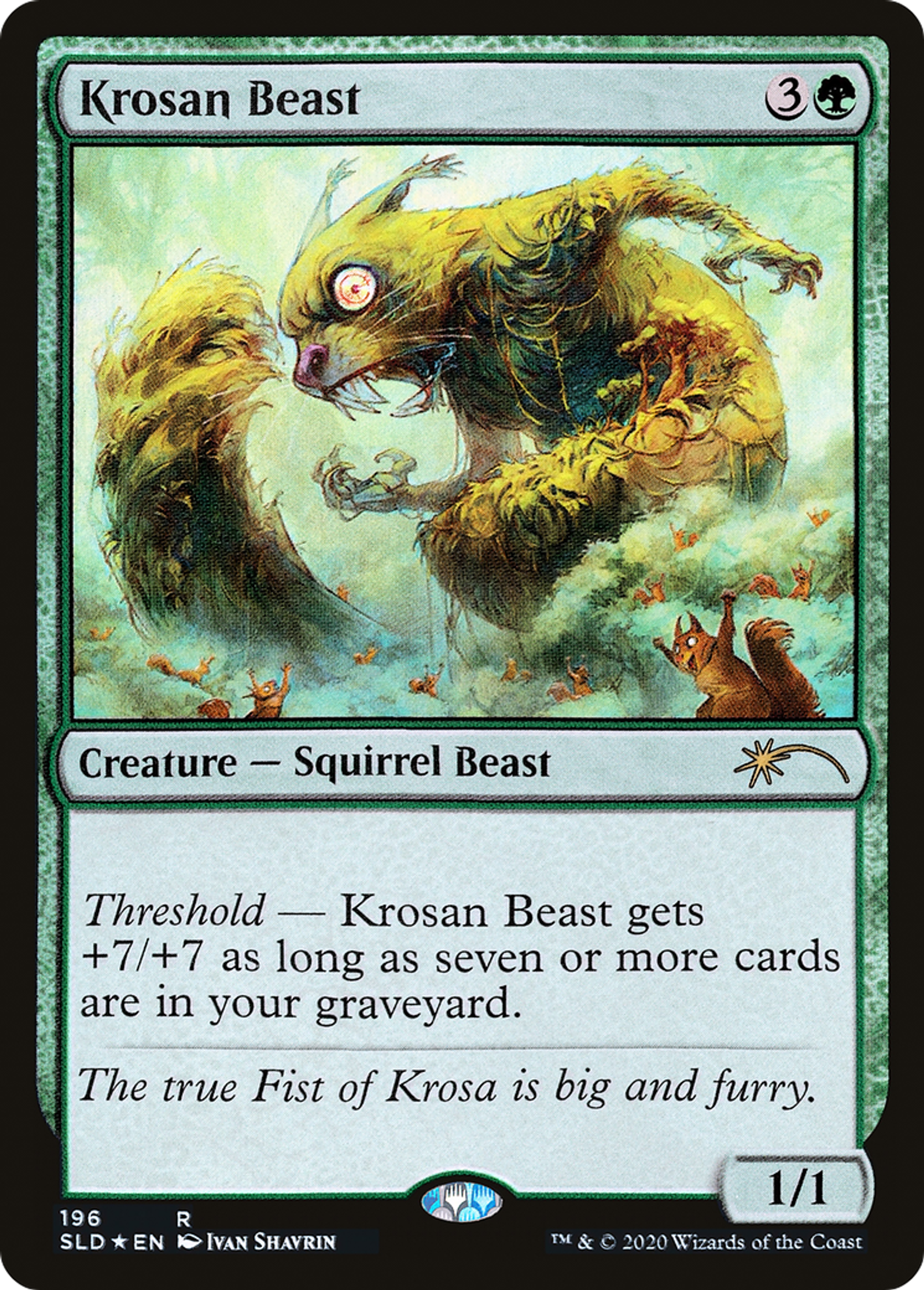 Bête de la Krosia — Secret Lair Drop — Magic: The Gathering