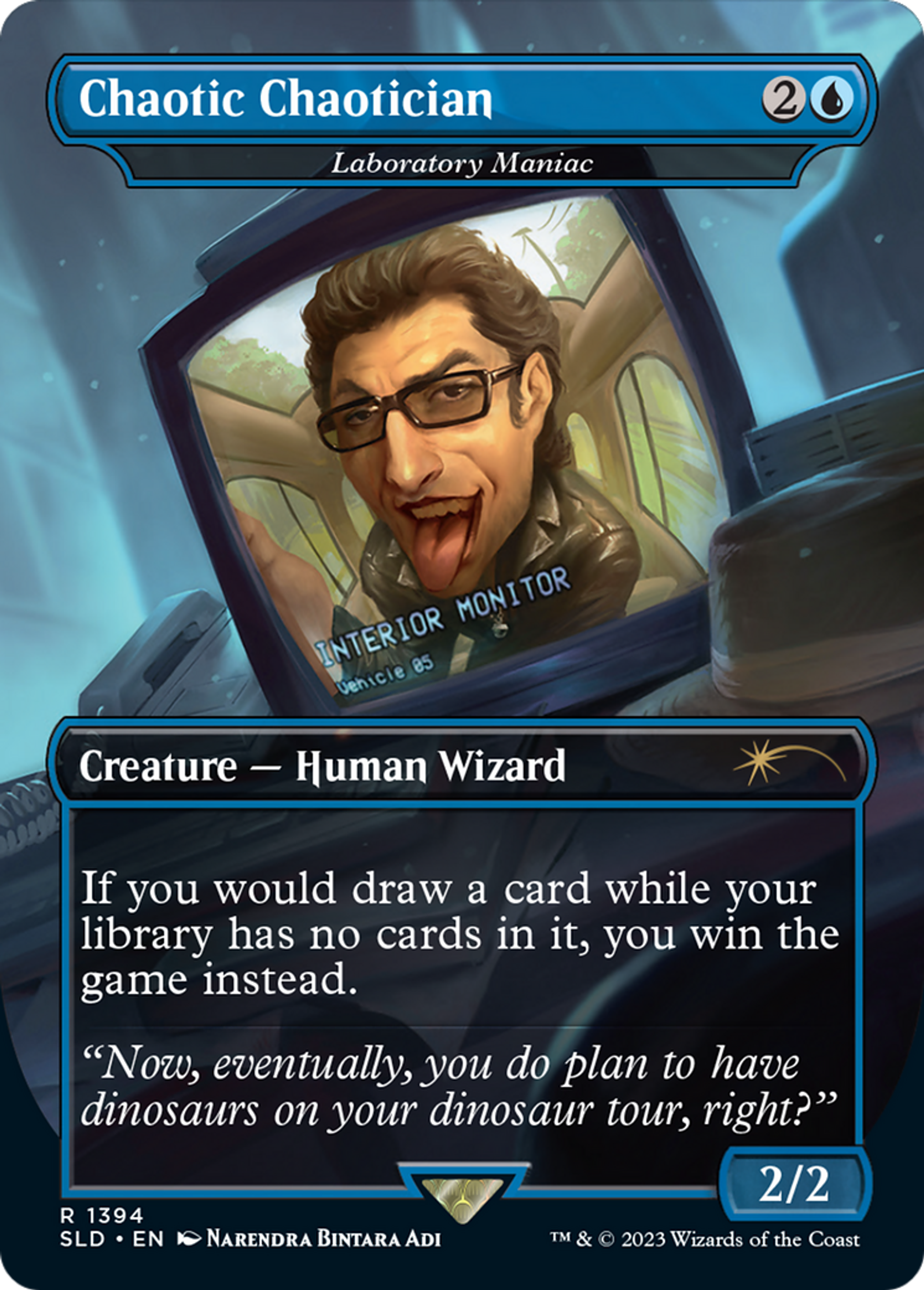 Maniaque de laboratoire — Secret Lair Drop — Magic: The Gathering