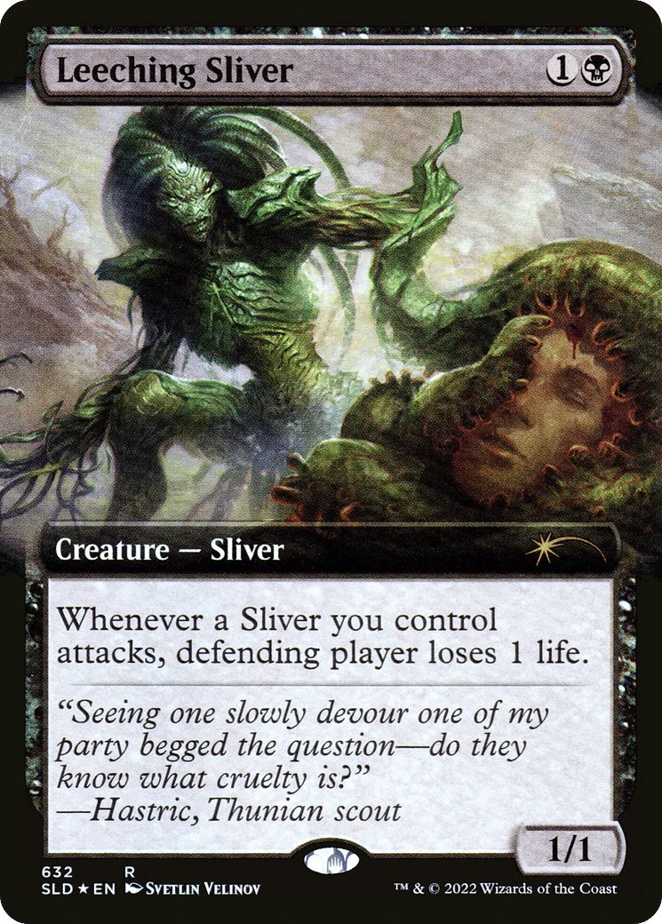 Leeching Sliver — Secret Lair Drop — Magic: The Gathering