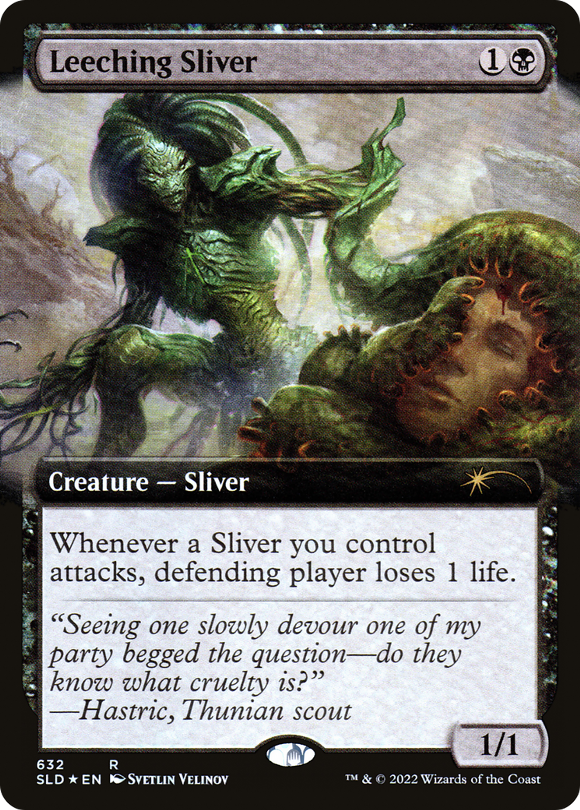 Leeching Sliver — Secret Lair Drop — Magic: The Gathering