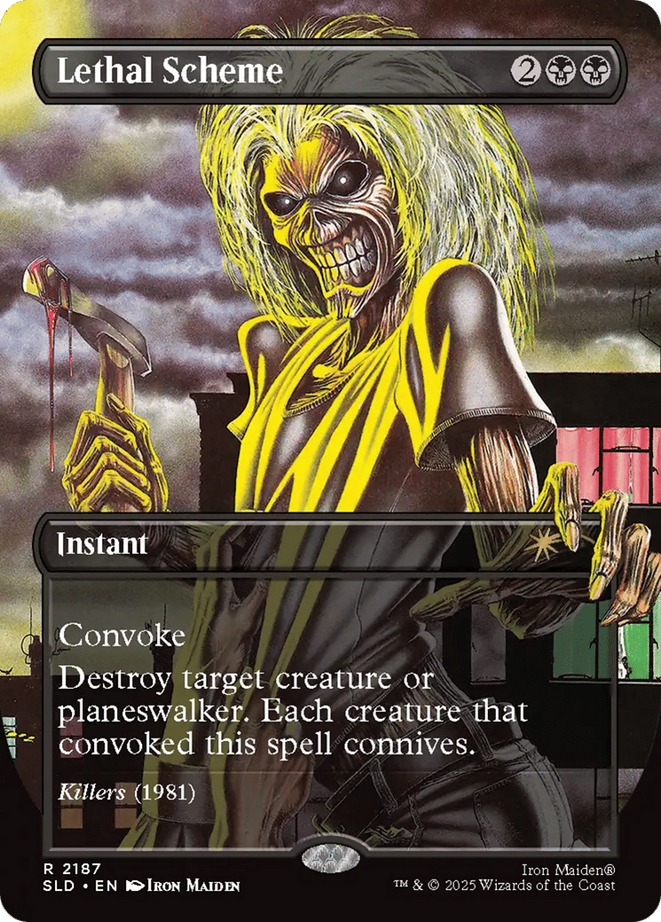 Lethal Scheme — Secret Lair Drop — Magic: The Gathering