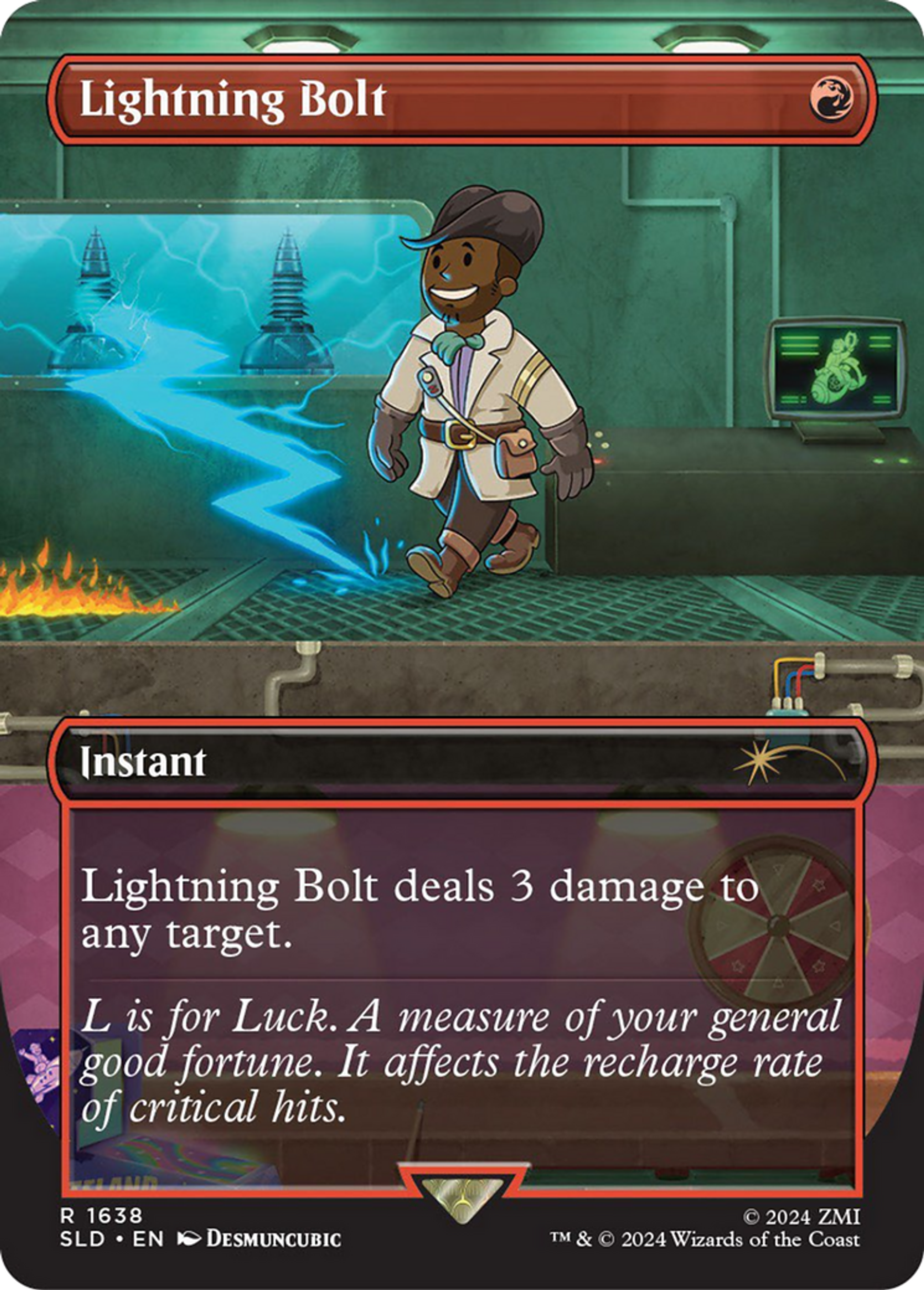 Lightning Bolt — Secret Lair Drop — Magic: The Gathering