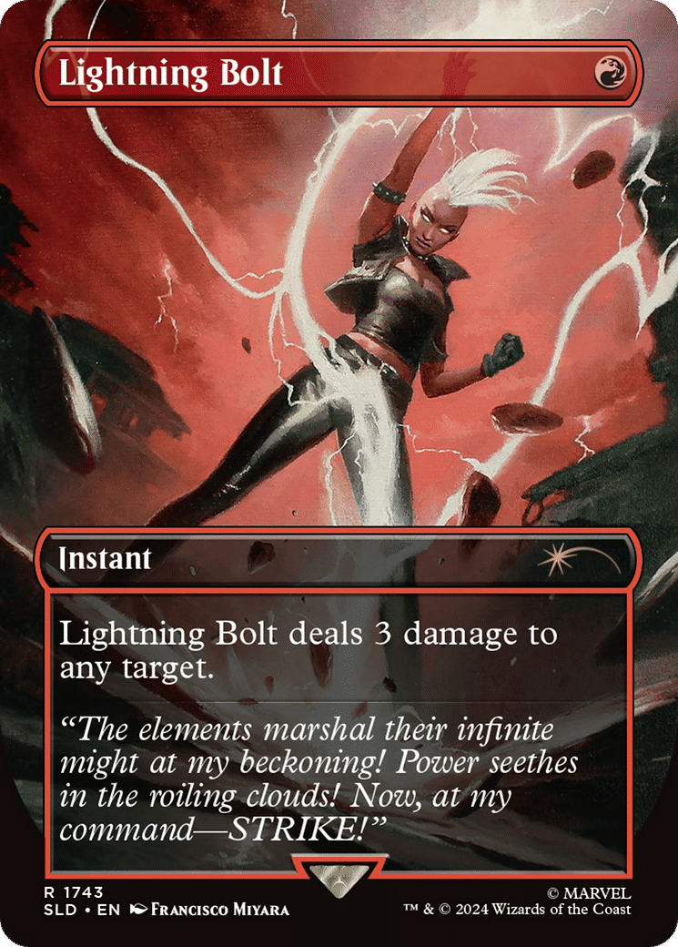 Lightning Bolt — Secret Lair Drop — Magic: The Gathering