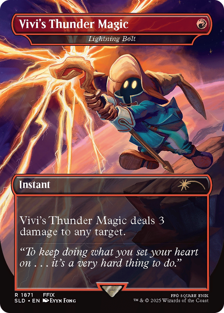 Lightning Bolt — Secret Lair Drop — Magic: The Gathering