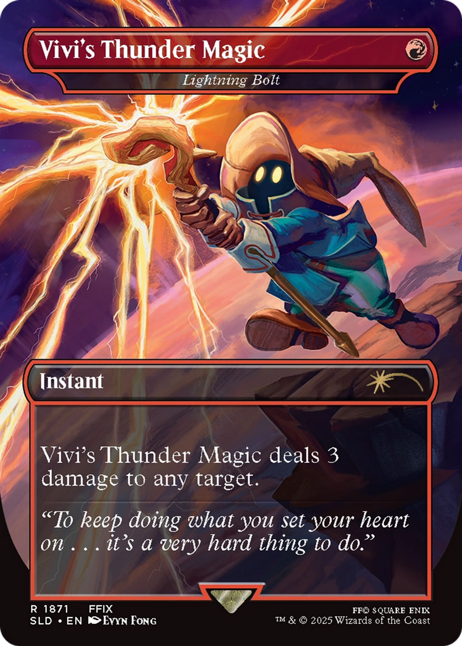Lightning Bolt — Secret Lair Drop — Magic: The Gathering