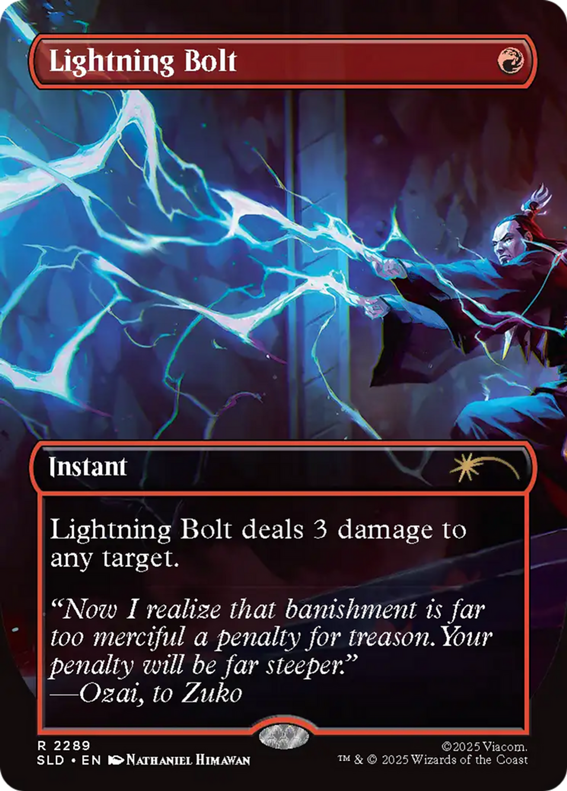 Lightning Bolt — Secret Lair Drop — Magic: The Gathering