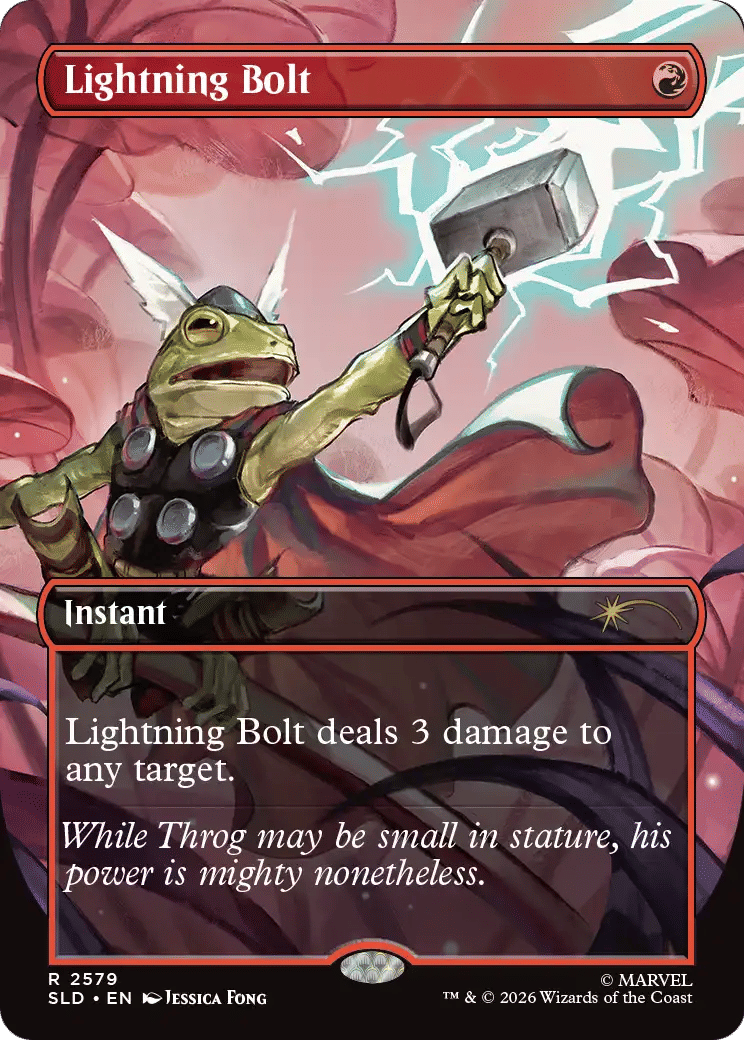 Foudre — Secret Lair Drop — Magic: The Gathering