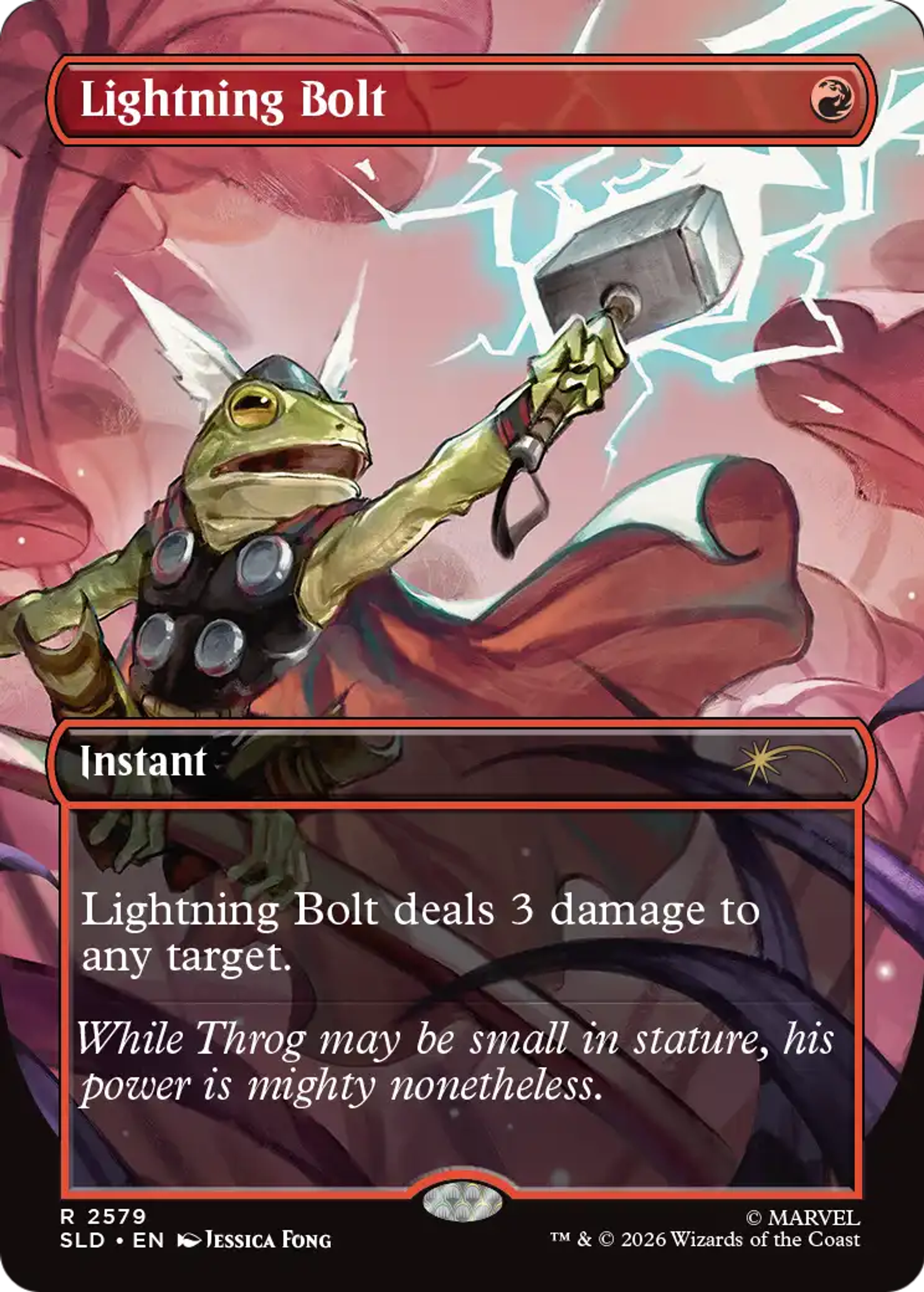 Lightning Bolt — Secret Lair Drop — Magic: The Gathering