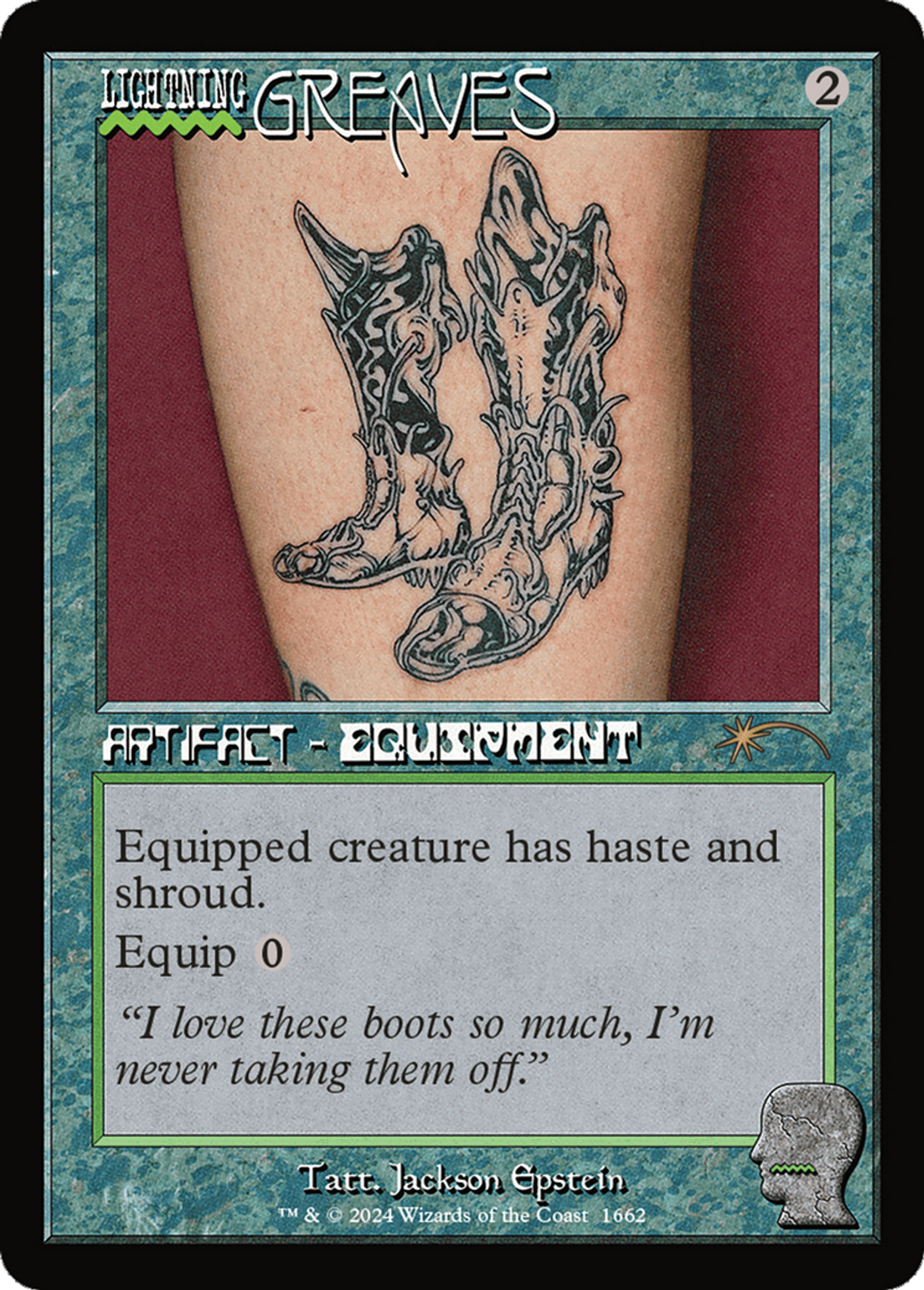 Lightning Greaves — Secret Lair Drop — Magic: The Gathering