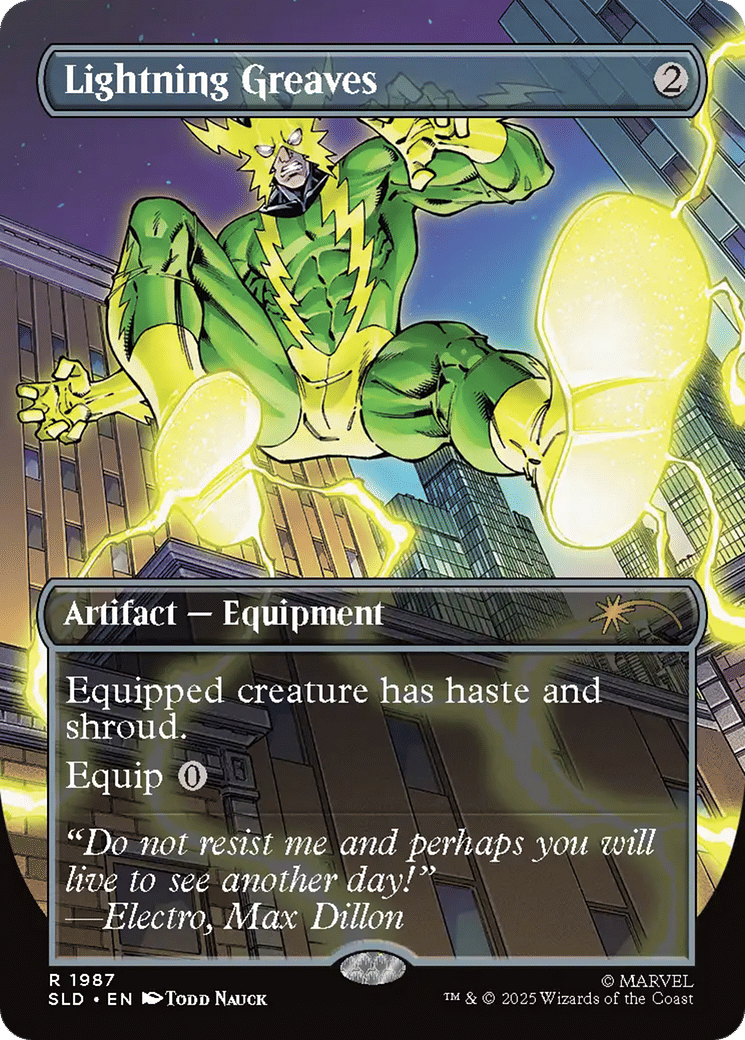 Jambières d'éclair — Secret Lair Drop — Magic: The Gathering