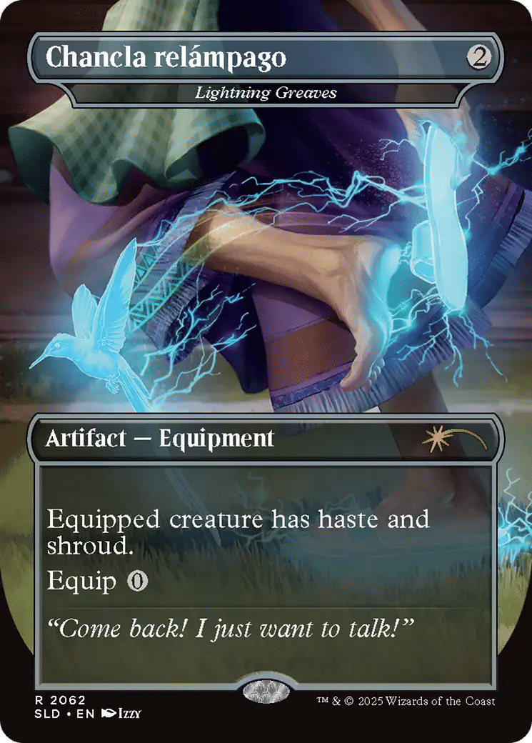 Jambières d'éclair — Secret Lair Drop — Magic: The Gathering