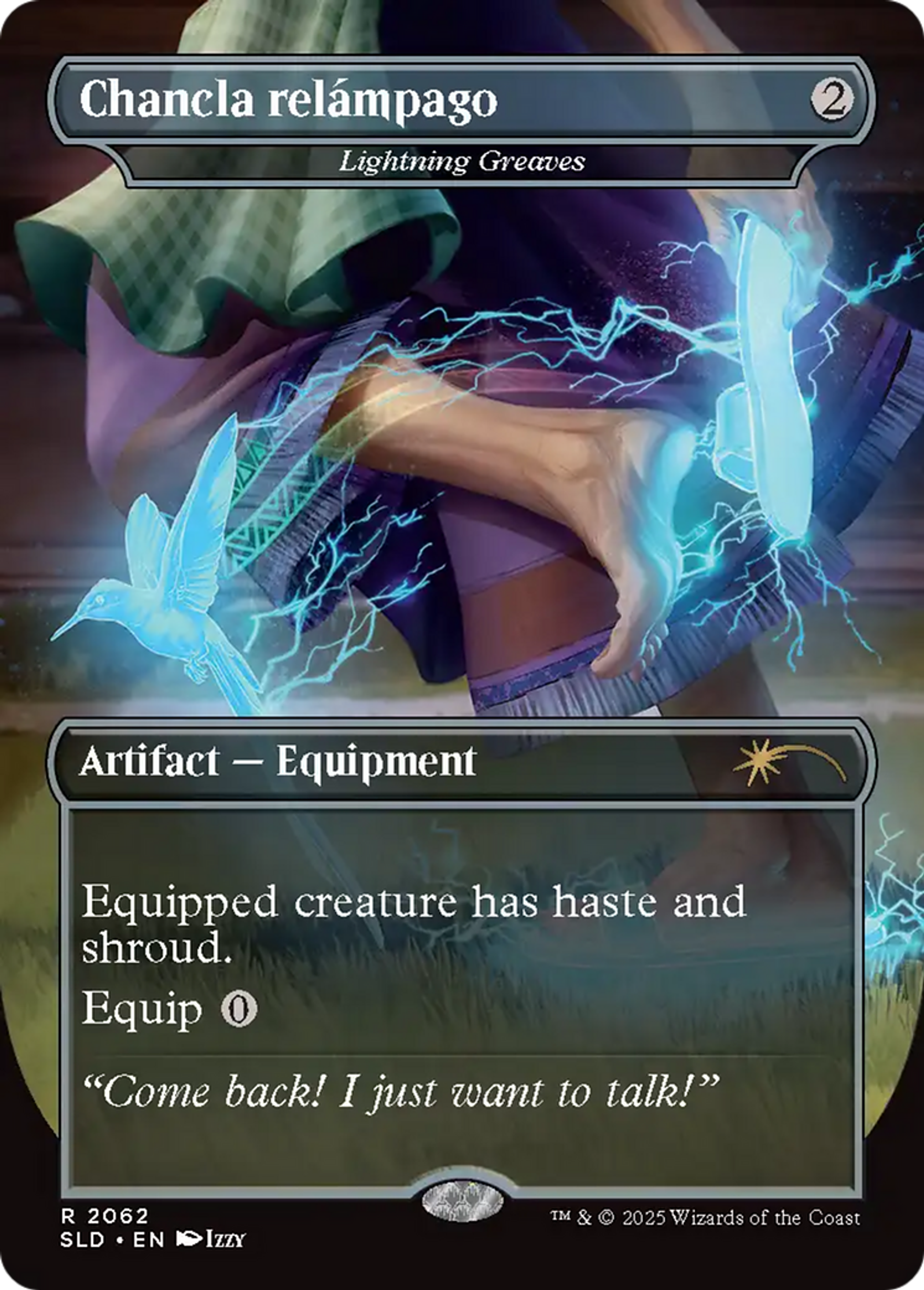 Lightning Greaves — Secret Lair Drop — Magic: The Gathering