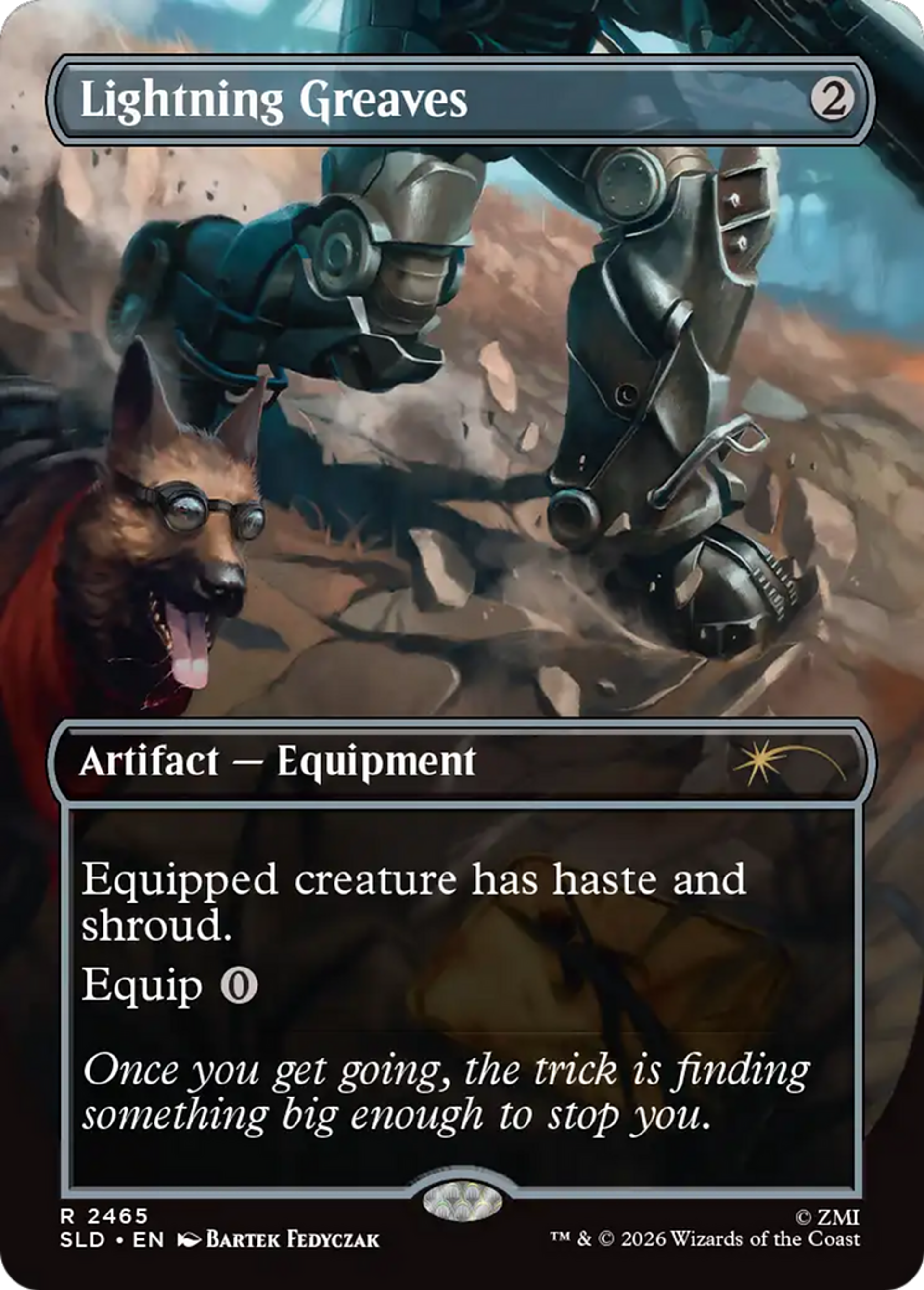 Lightning Greaves — Secret Lair Drop — Magic: The Gathering