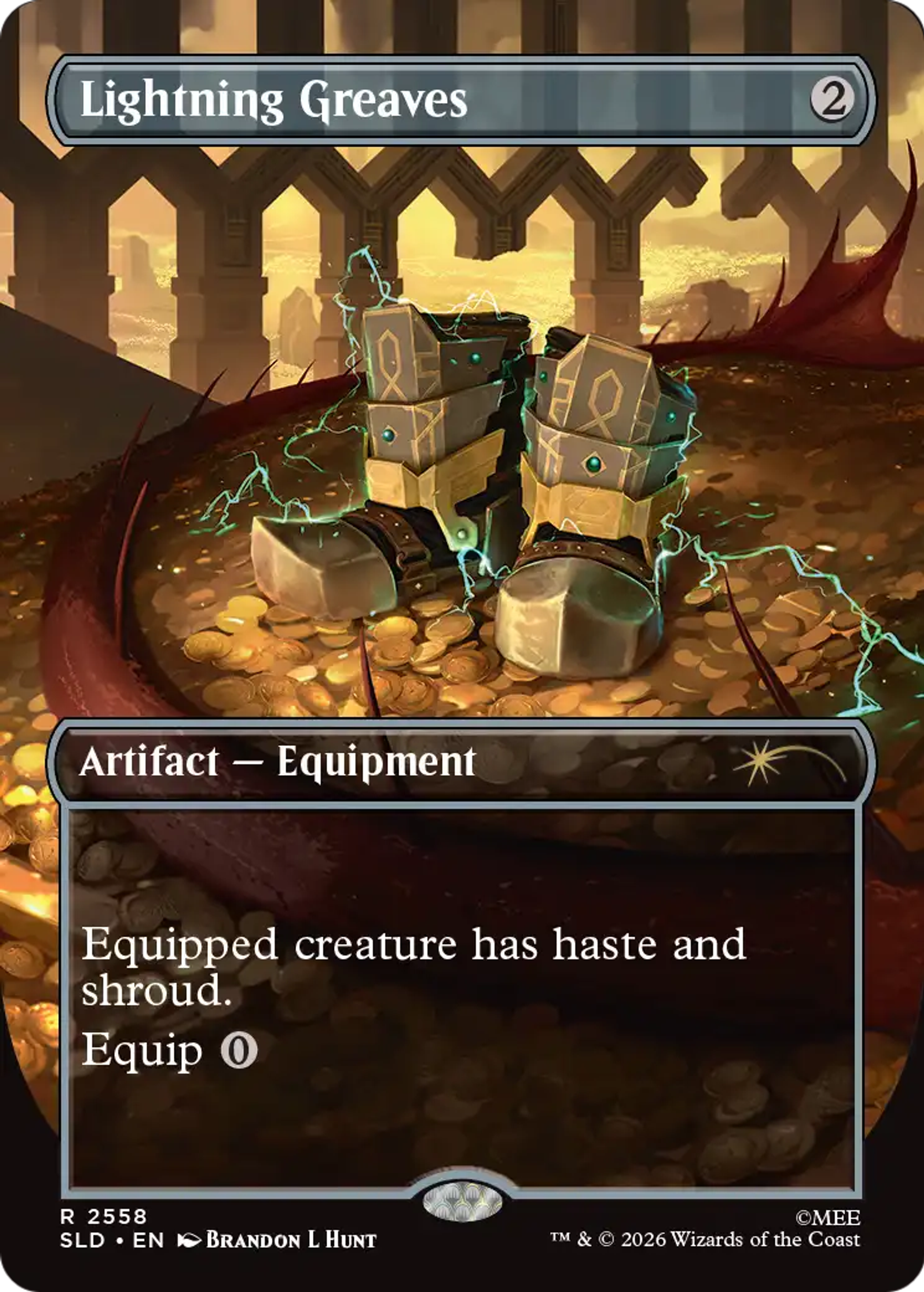 Lightning Greaves — Secret Lair Drop — Magic: The Gathering