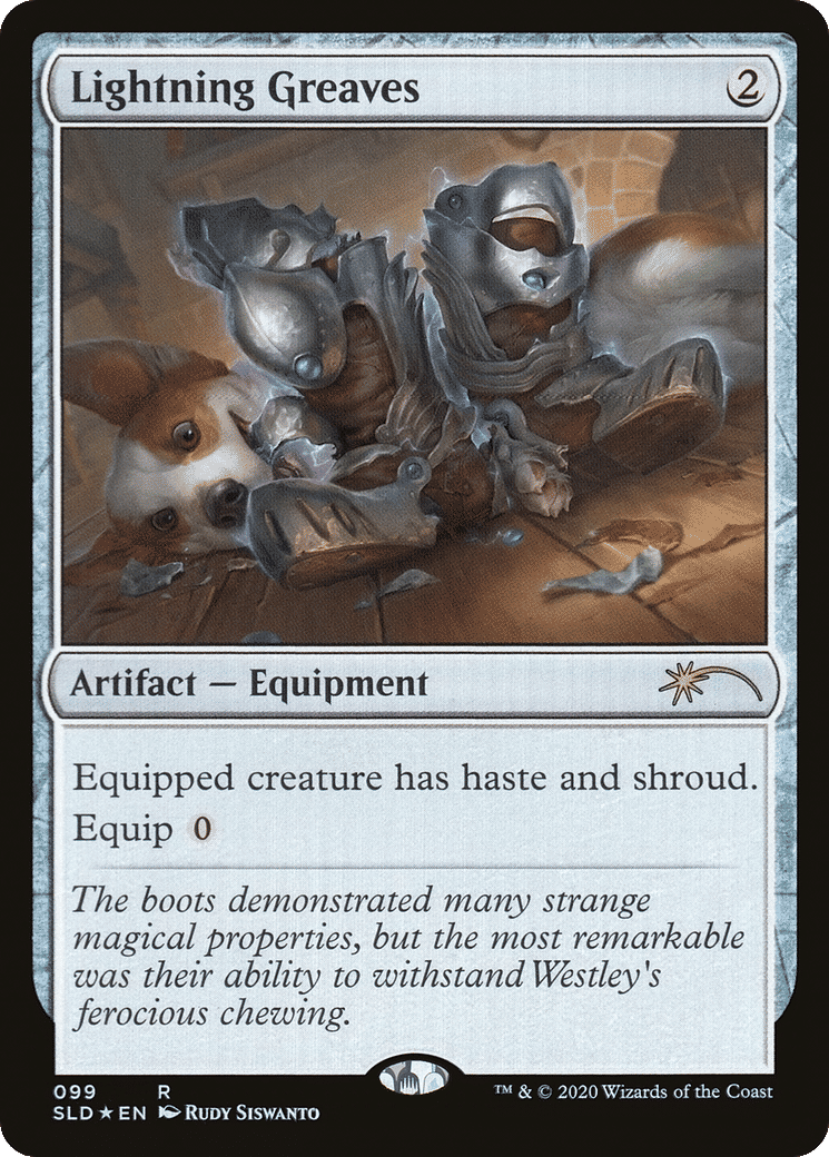 Lightning Greaves — Secret Lair Drop — Magic: The Gathering