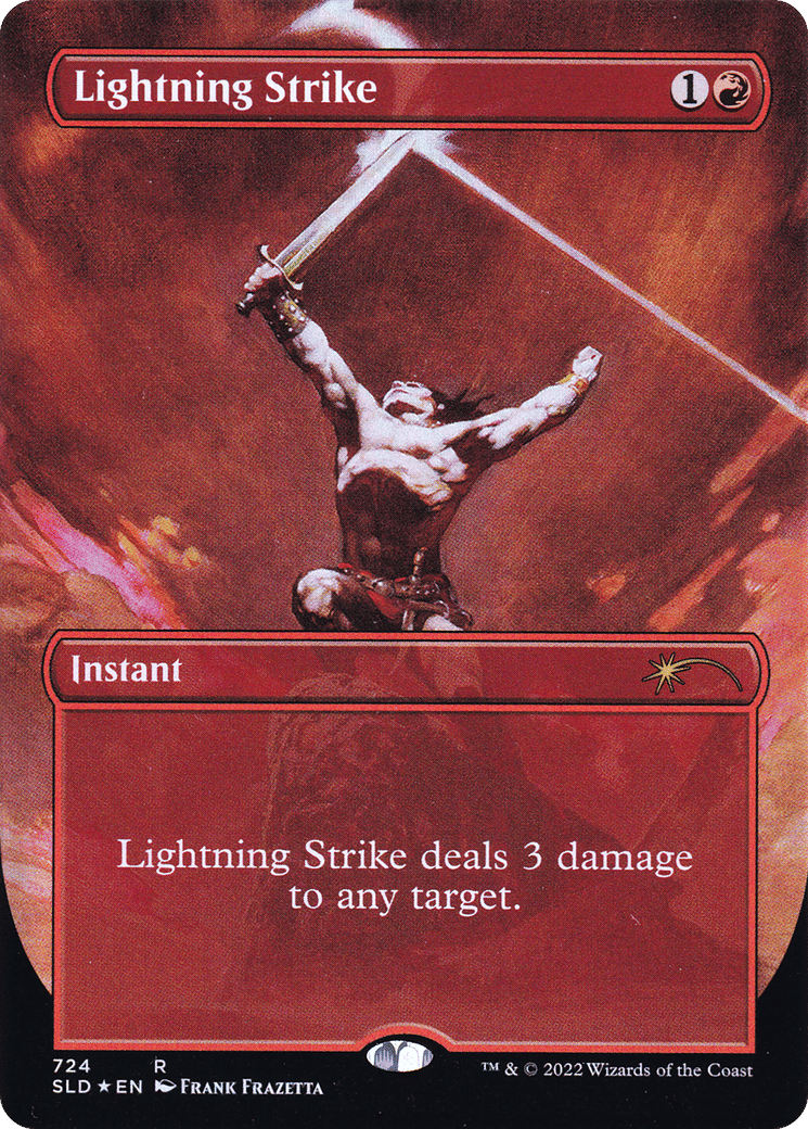Lightning Strike — Secret Lair Drop — Magic: The Gathering