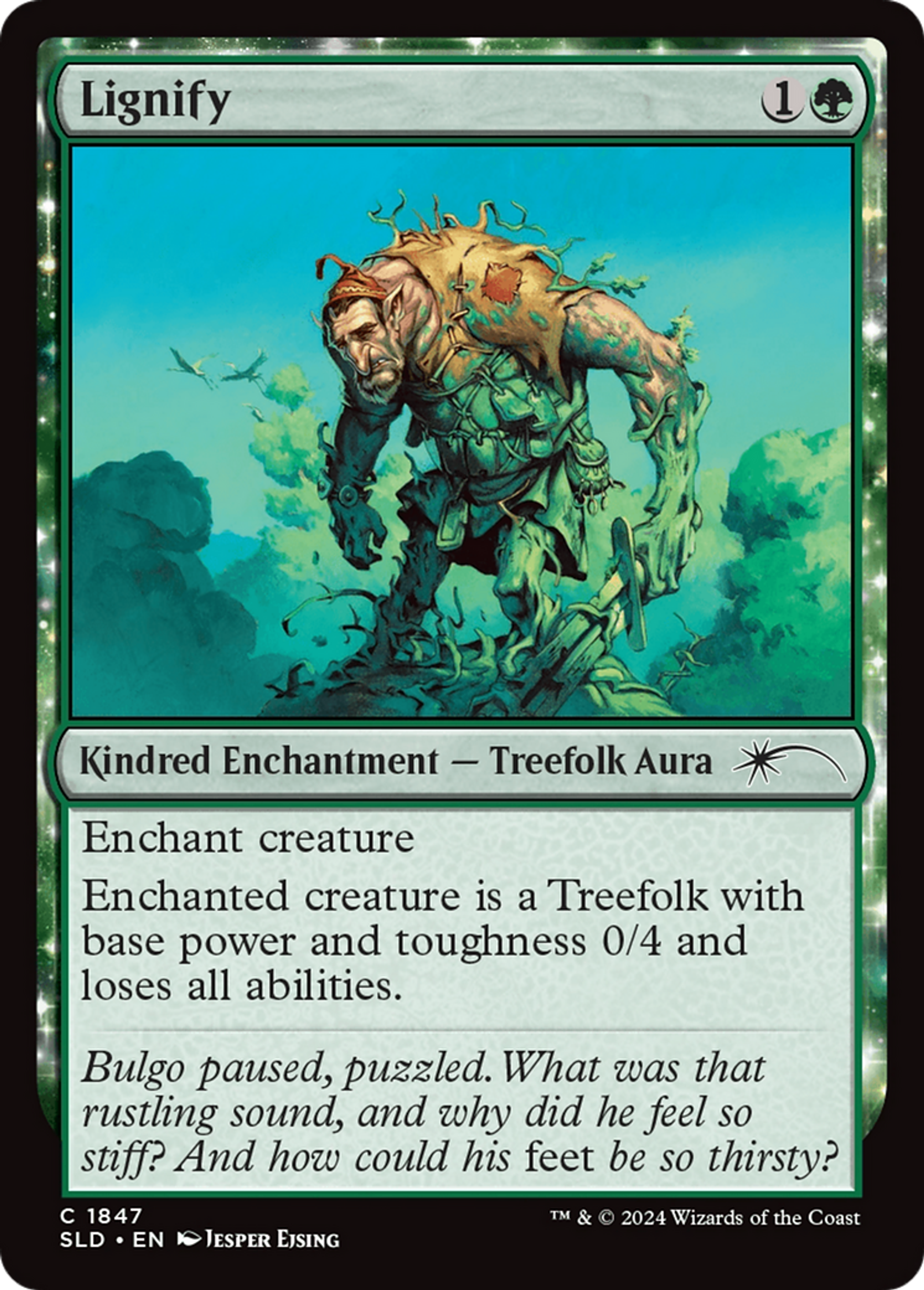 Lignify — Secret Lair Drop — Magic: The Gathering