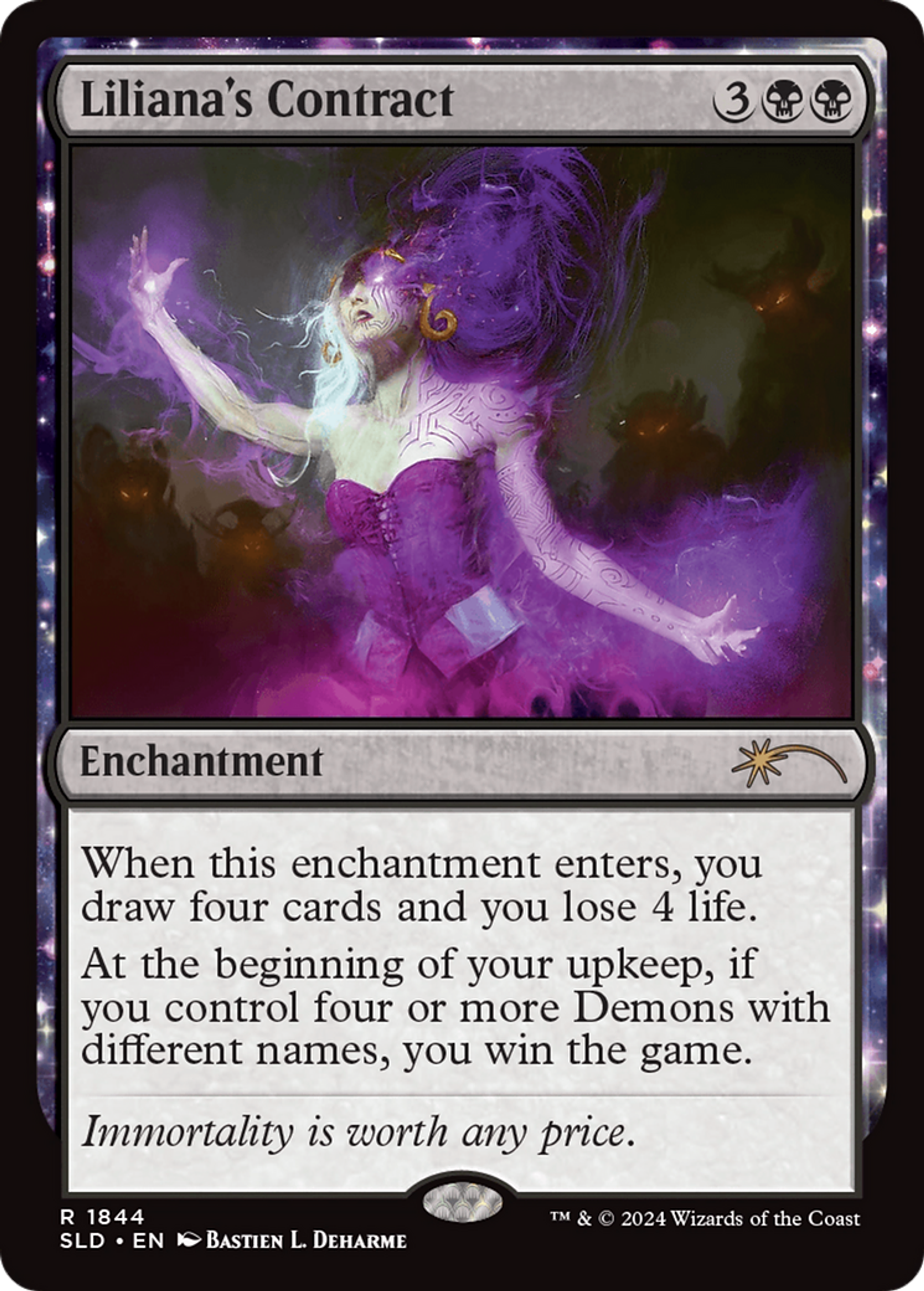 Liliana's Contract — Secret Lair Drop — Magic: The Gathering