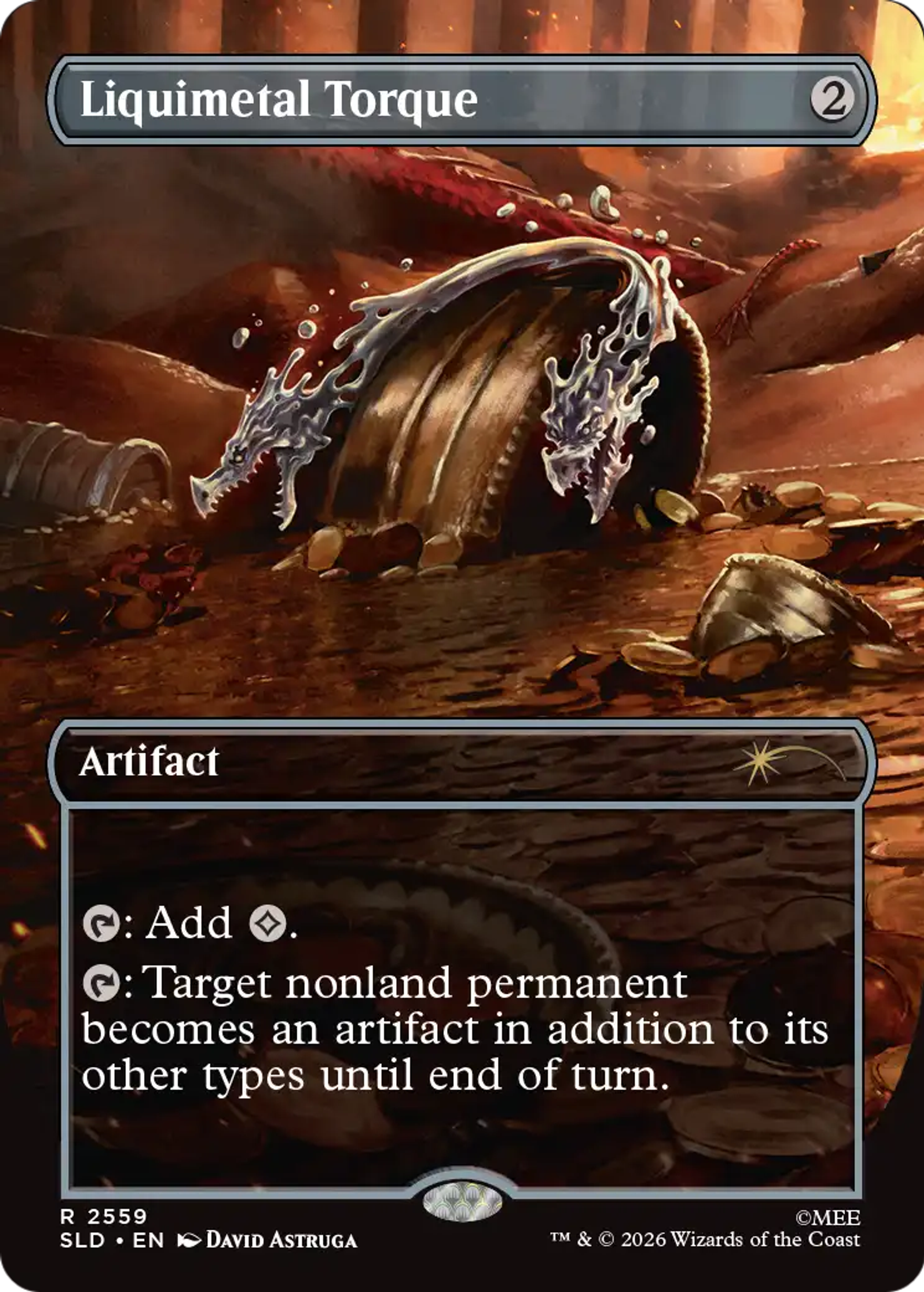 Liquimetal Torque — Secret Lair Drop — Magic: The Gathering