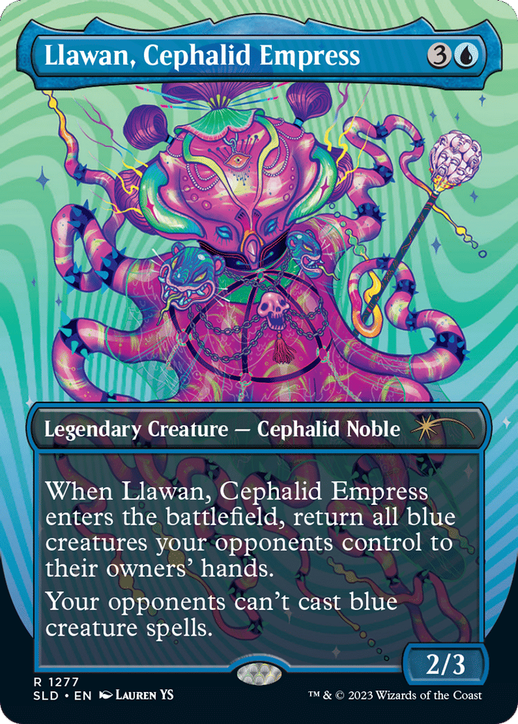 Llawan, Cephalid Empress — Secret Lair Drop — Magic: The Gathering