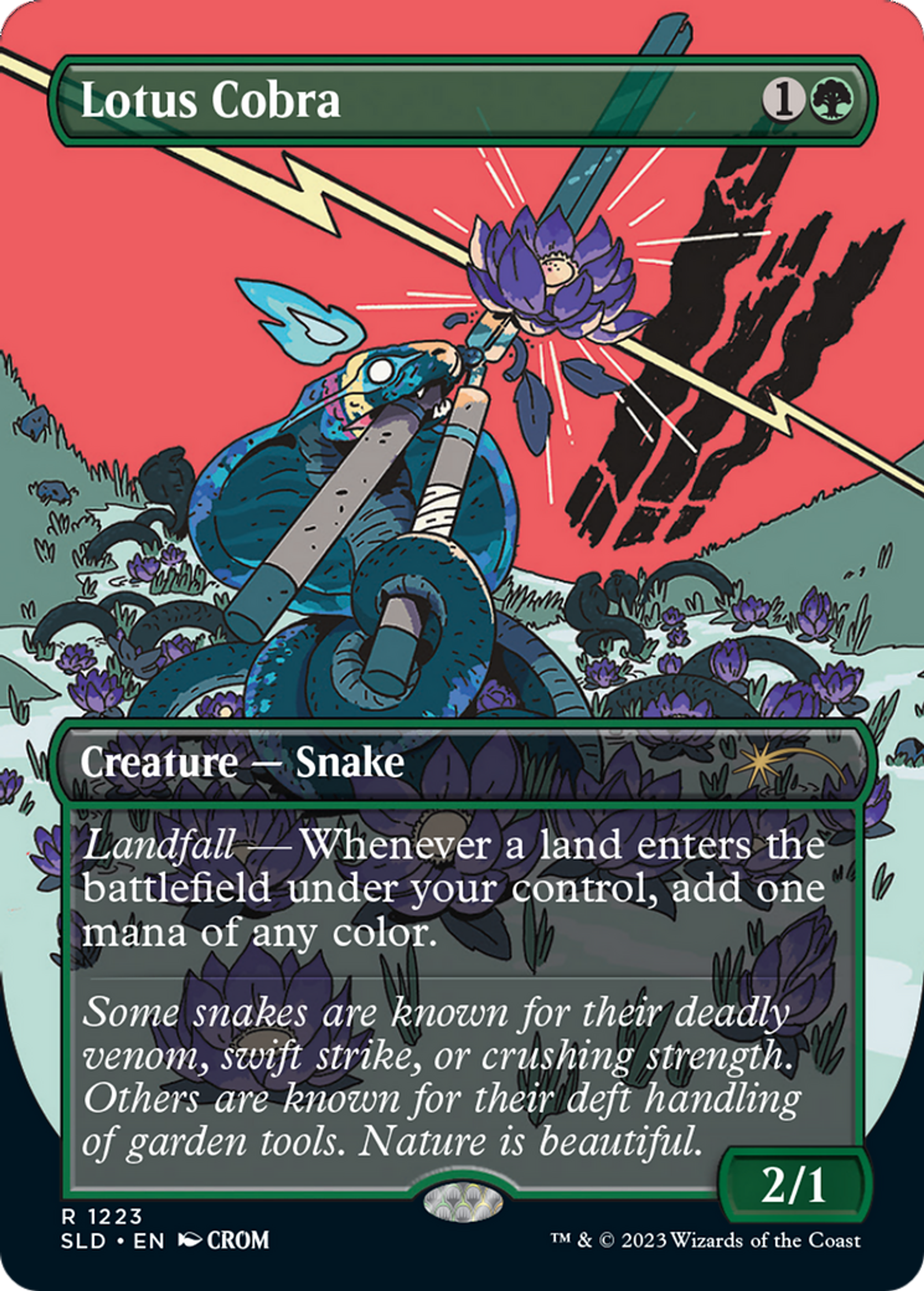 Cobra de lotus — Secret Lair Drop — Magic: The Gathering